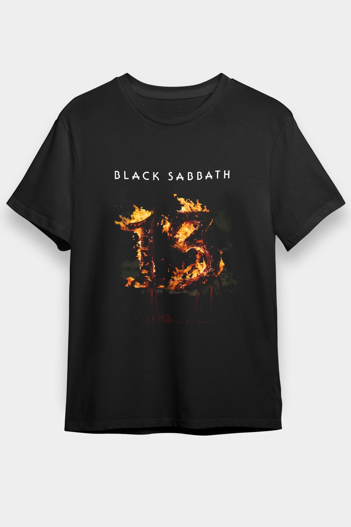 Black Sabbath Siyah Unisex Tişört T-Shirt - TişörtFabrikası