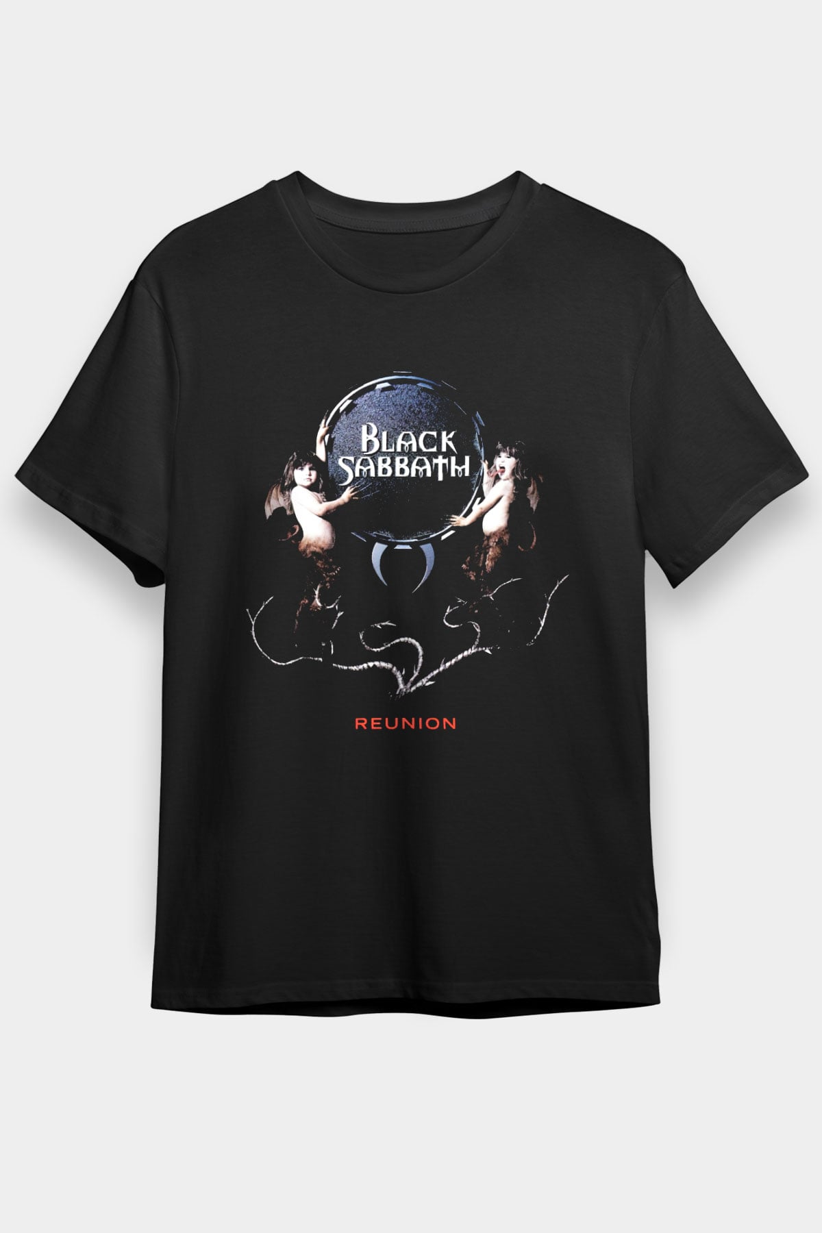 Black Sabbath Siyah Unisex Tişört T-Shirt - TişörtFabrikası