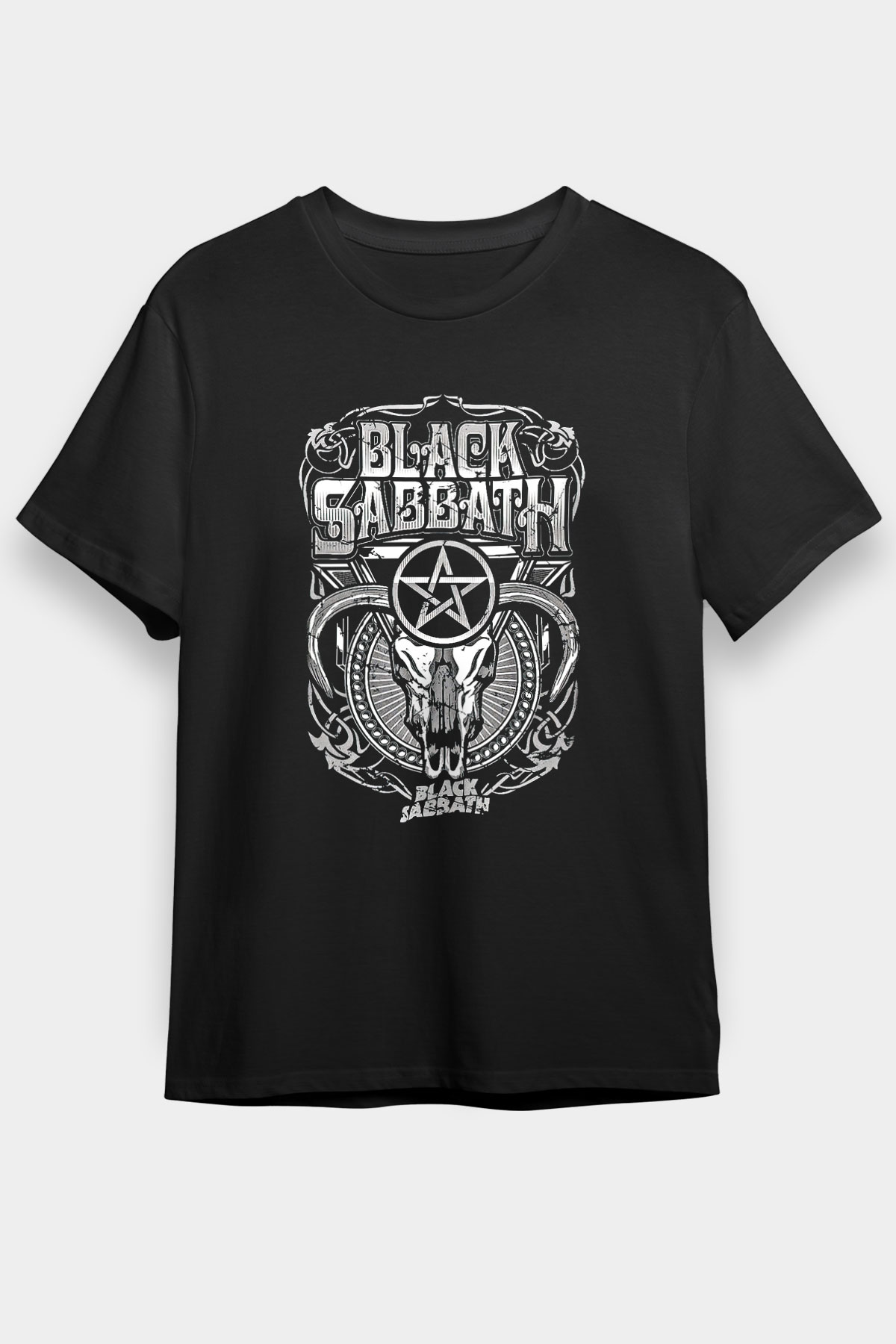 Black Sabbath Siyah Unisex Tişört T-Shirt - TişörtFabrikası