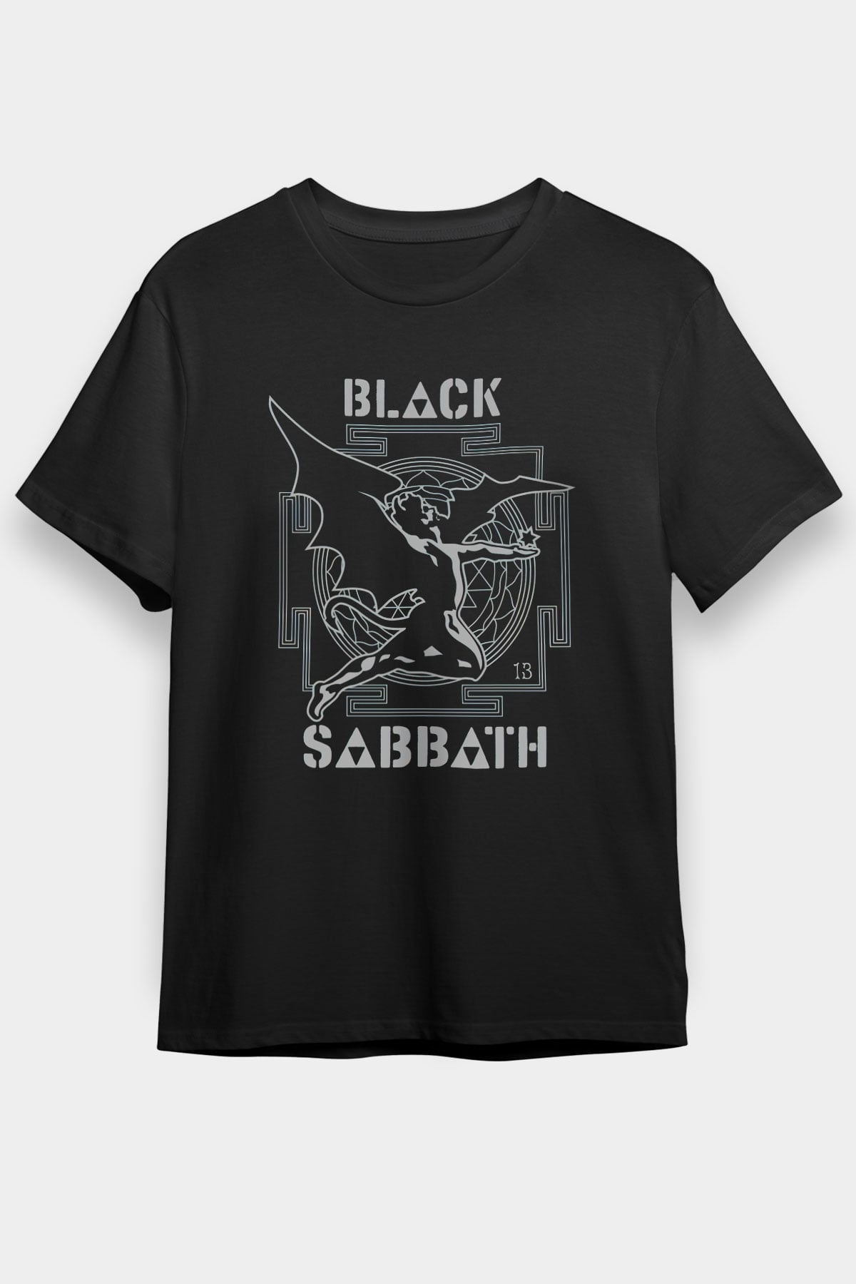 Black Sabbath Siyah Unisex Tişört T-Shirt - TişörtFabrikası