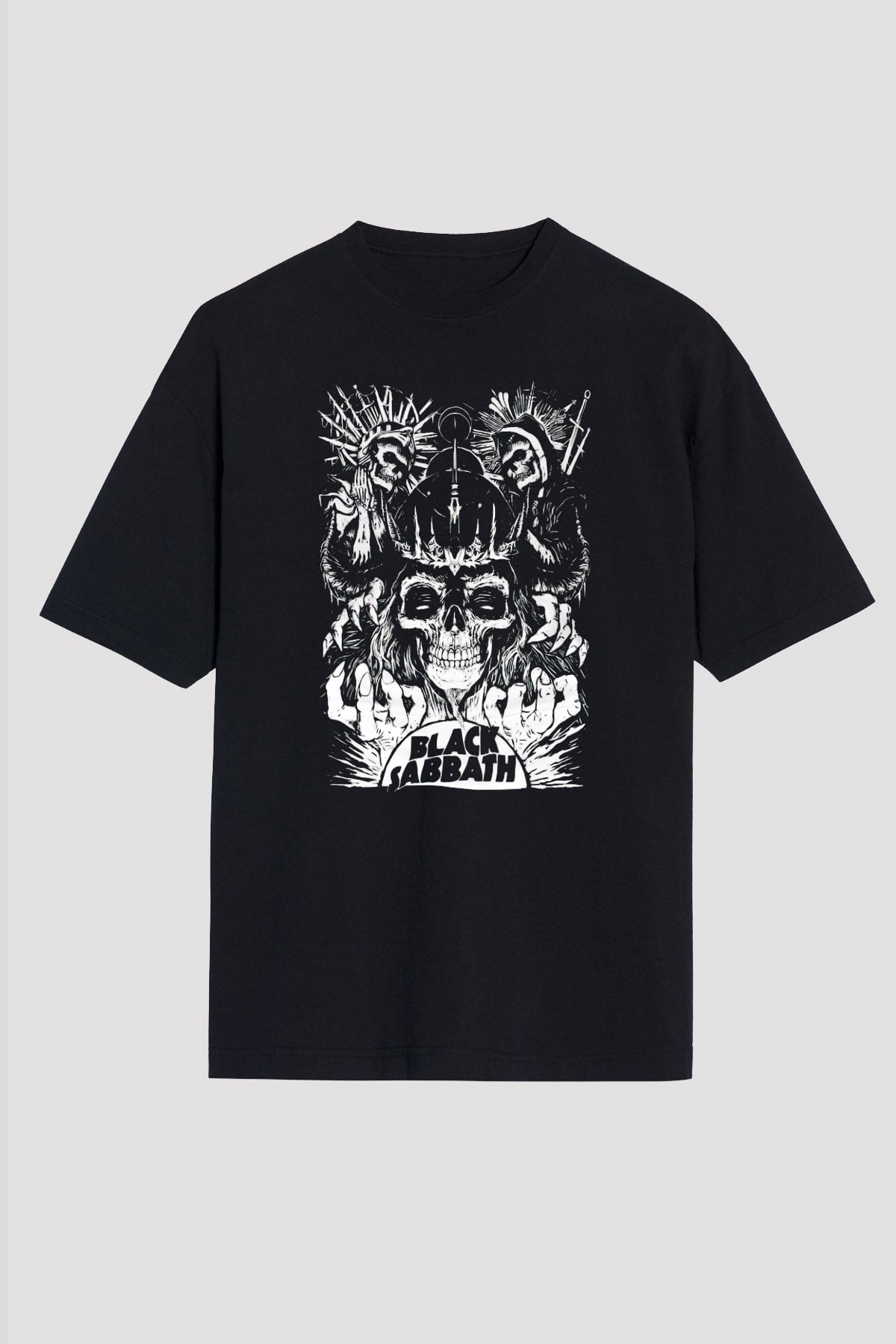 Black Sabbath Siyah Unisex Tişört T-Shirt - TişörtFabrikası