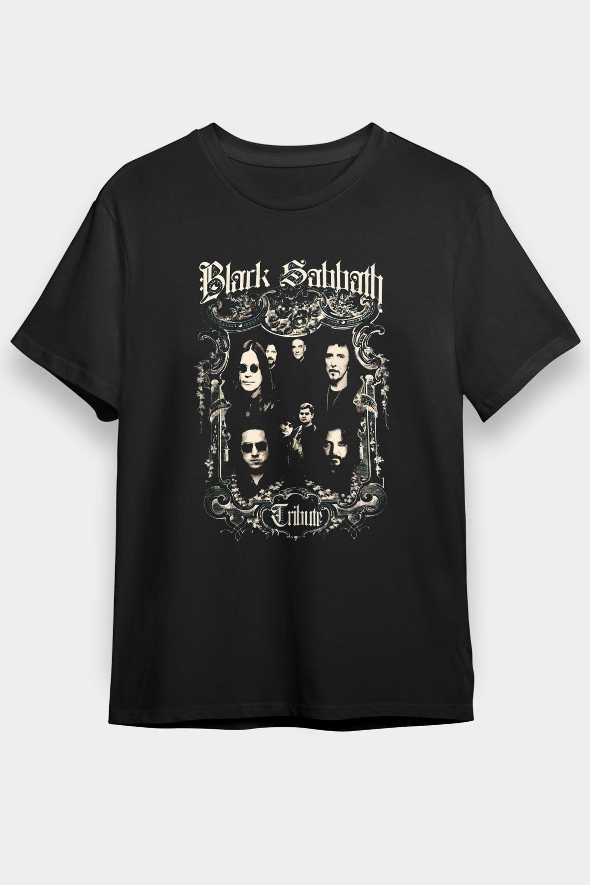 Black Sabbath Tribute Siyah Unisex Tişört T-Shirt - TişörtFabrikası