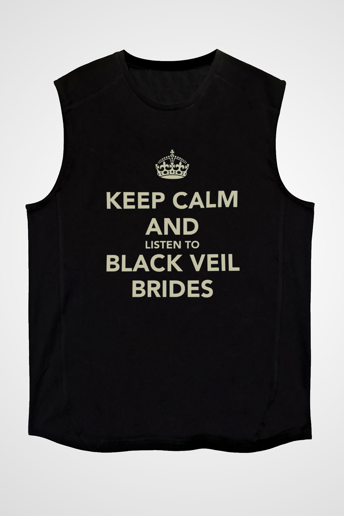 Black Veil Brides Siyah Unisex Kolsuz Tişört