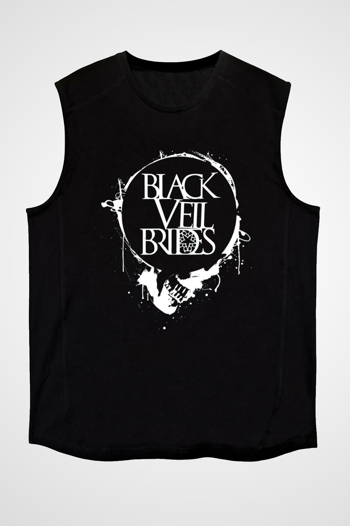 Black Veil Brides Siyah Unisex Kolsuz Tişört