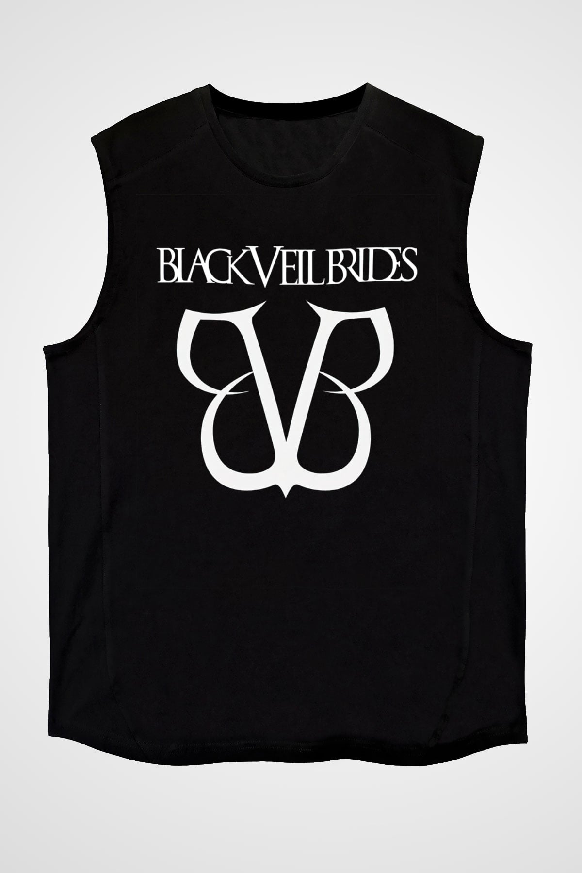 Black Veil Brides Siyah Unisex Kolsuz Tişört