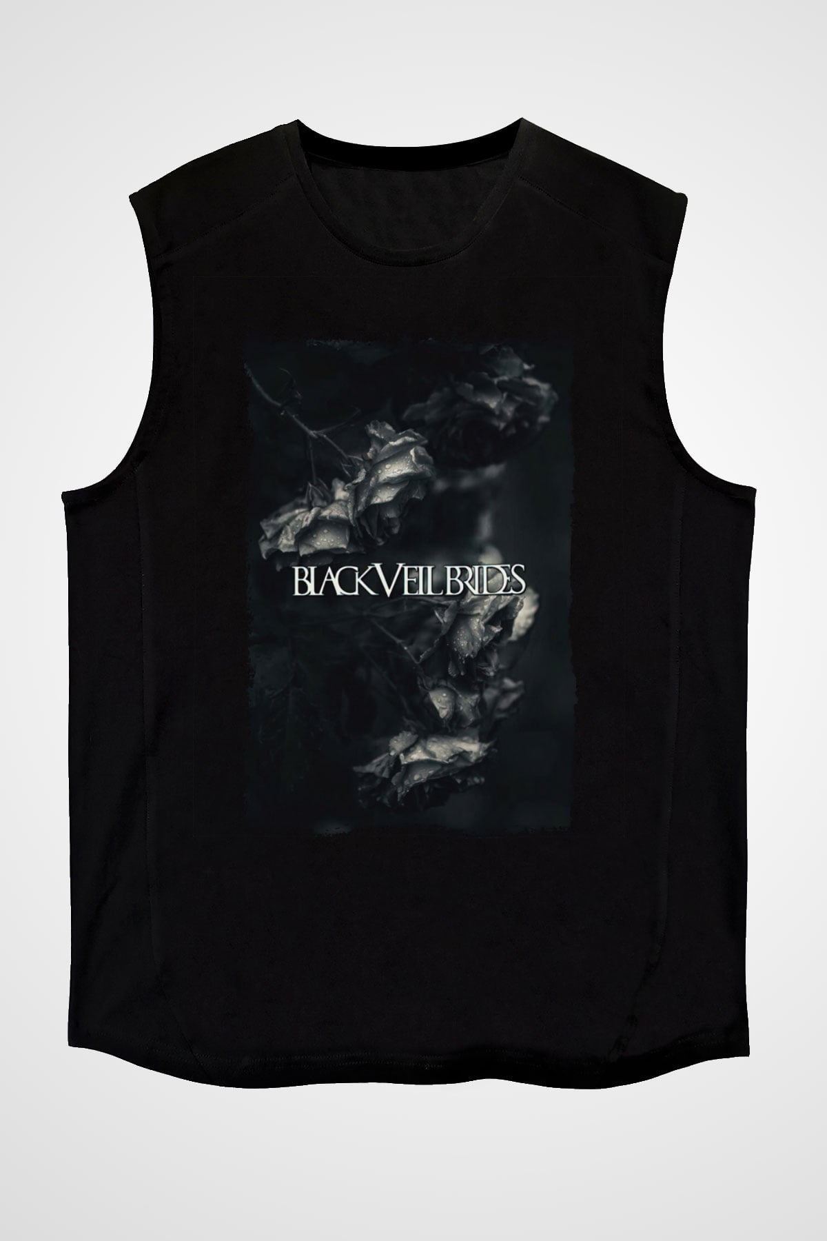 Black Veil Brides Siyah Unisex Kolsuz Tişört