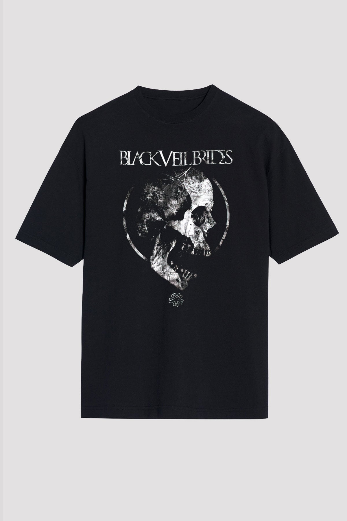 Black Veil Brides Siyah Unisex Oversize Tişört T-Shirt
