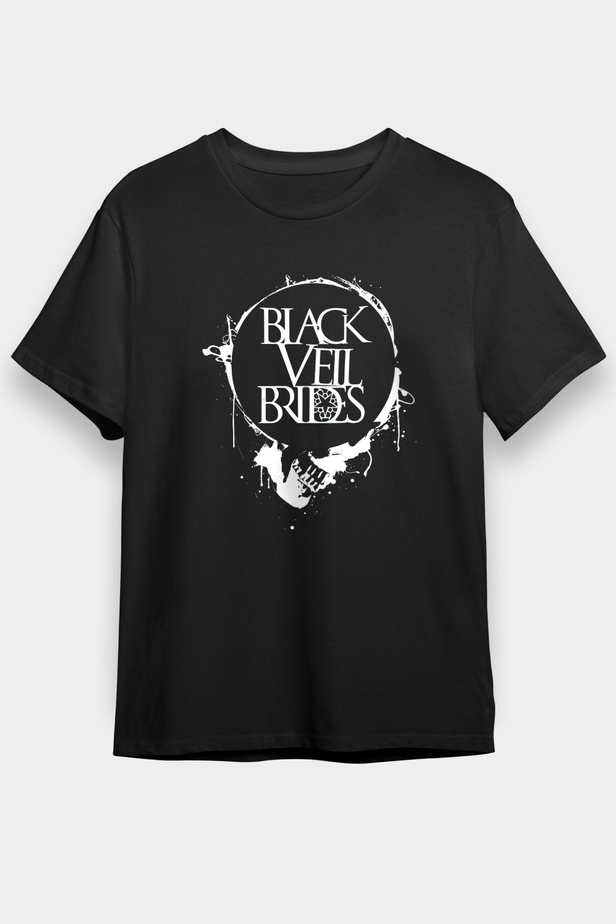 Black Veil Brides Siyah Unisex Tişört T-Shirt - TişörtFabrikası