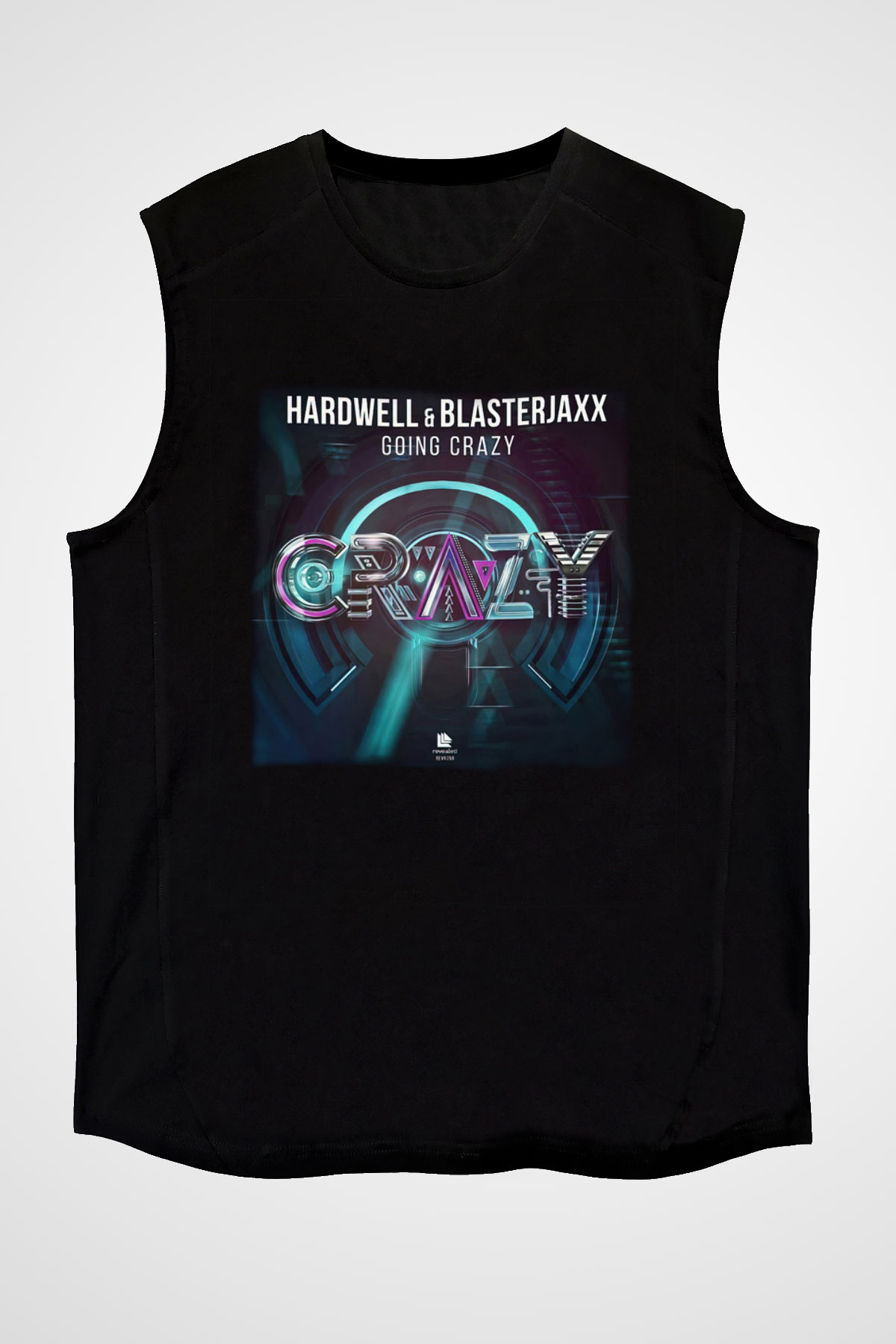 Blasterjaxx Siyah Unisex Kolsuz Tişört