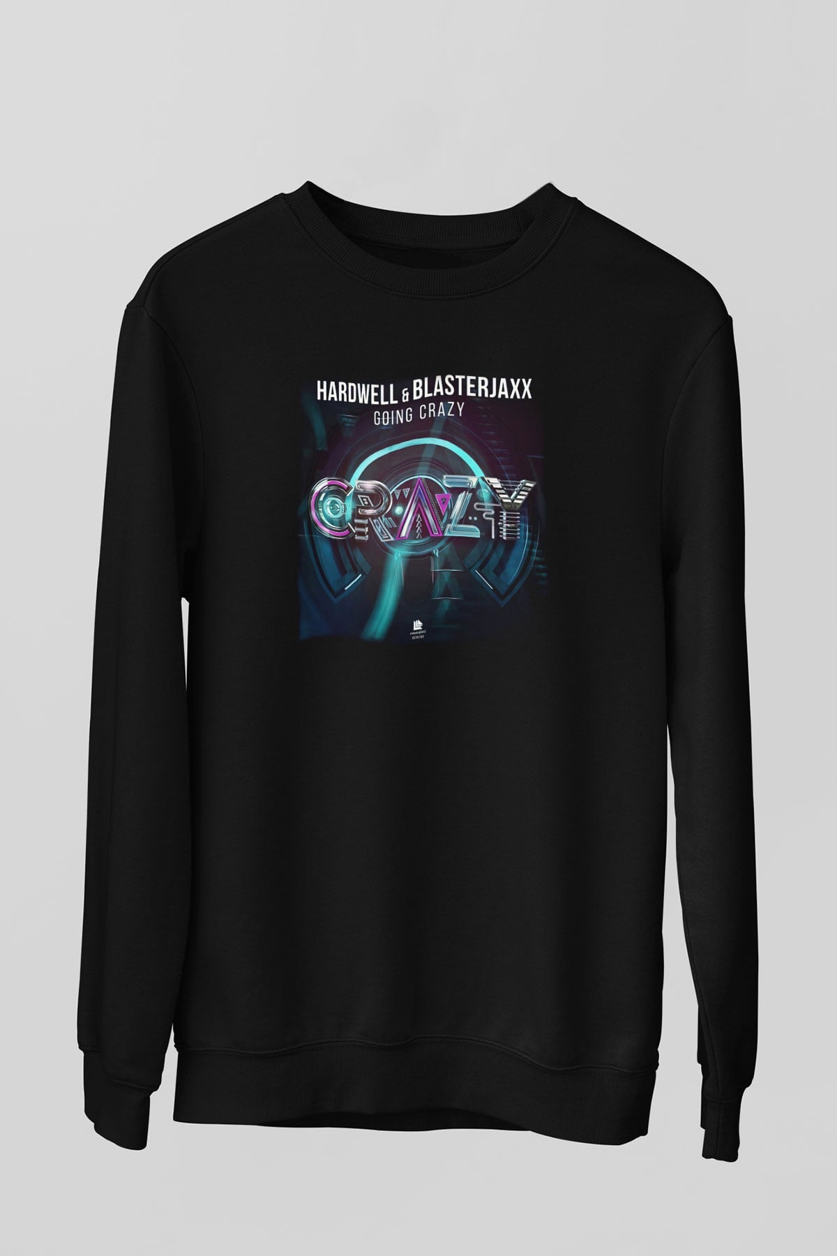 Blasterjaxx Siyah Unisex Sweatshirt