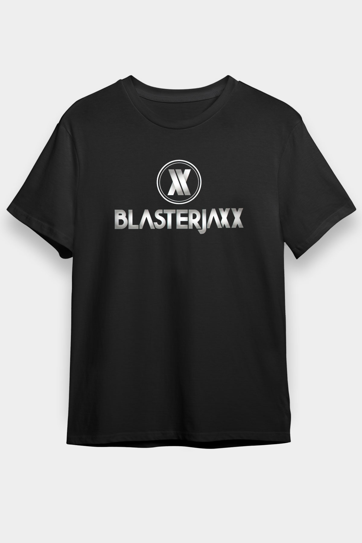 Blasterjaxx Siyah Unisex Tişört T-Shirt - TişörtFabrikası