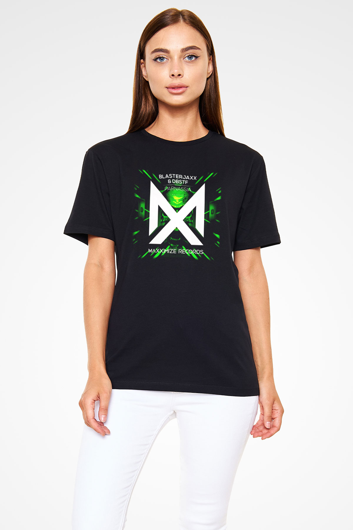 Blasterjaxx Siyah Unisex Tişört T-Shirt - TişörtFabrikası