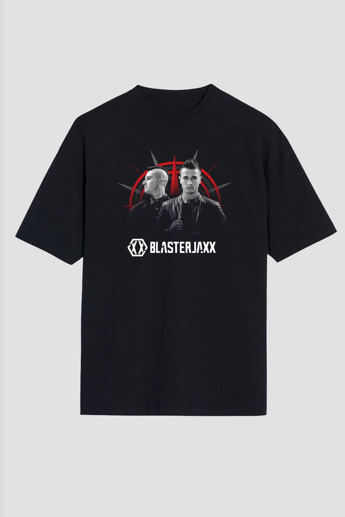 Blasterjaxx Siyah Unisex Tişört T-Shirt - TişörtFabrikası