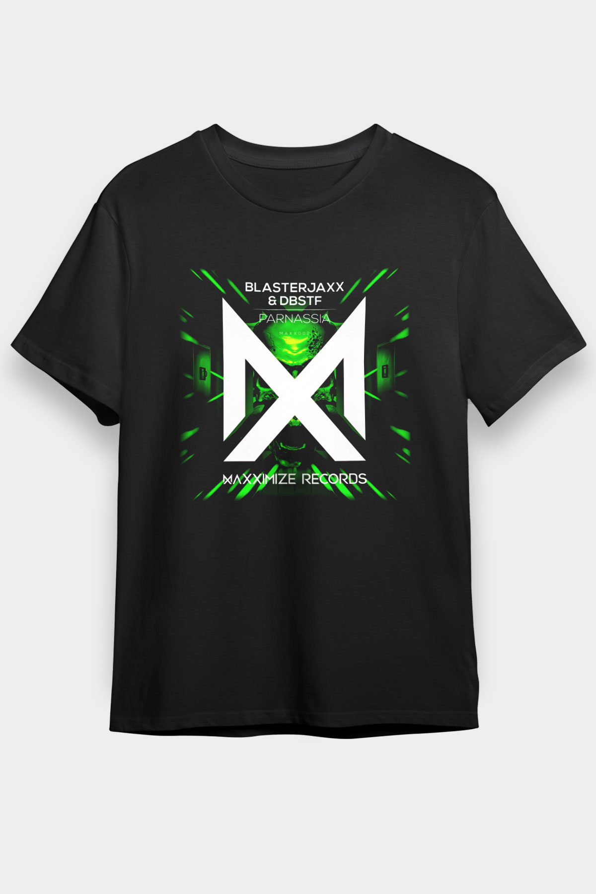 Blasterjaxx Siyah Unisex Tişört T-Shirt - TişörtFabrikası