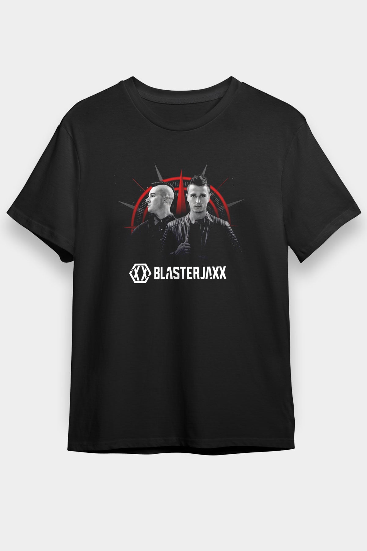 Blasterjaxx Siyah Unisex Tişört T-Shirt - TişörtFabrikası