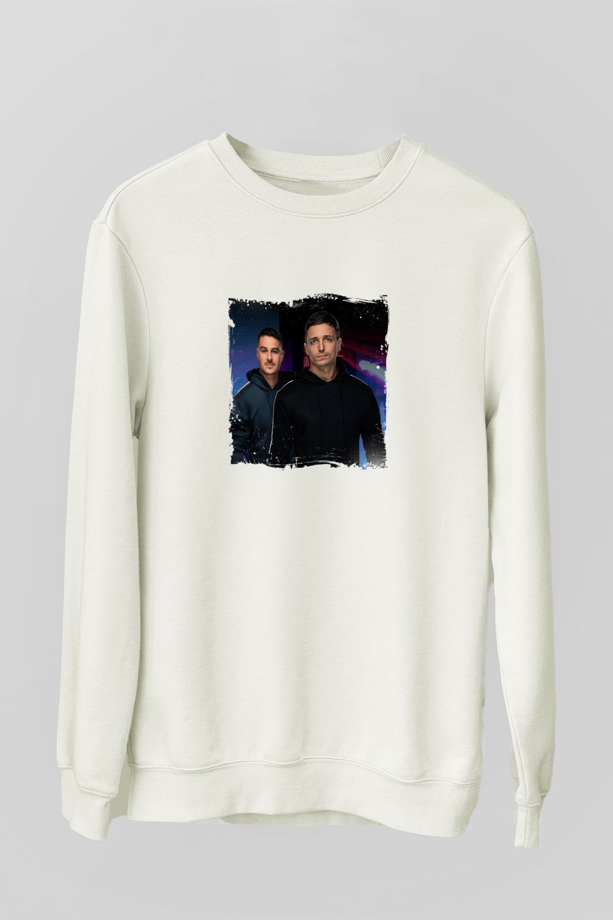 BlasterjaxxBaskılı Beyaz Sweatshirt