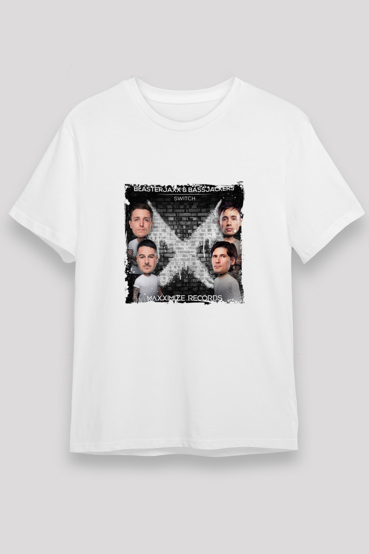 BlasterjaxxBaskılı Beyaz Tişört