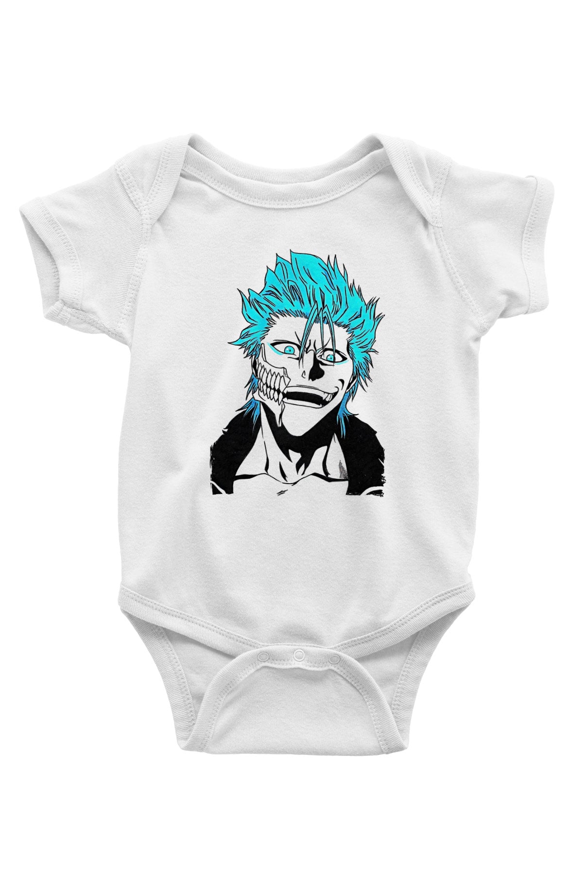 Bleach Baskılı Beyaz Unisex Bebek Body - Zıbın