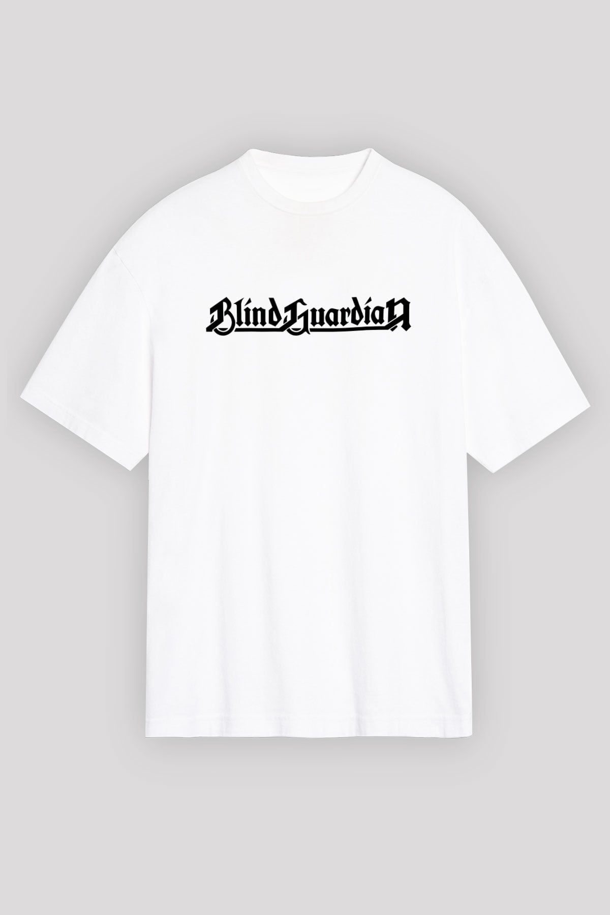 Blind Guardian Beyaz Unisex Tişört T-Shirt - TişörtFabrikası