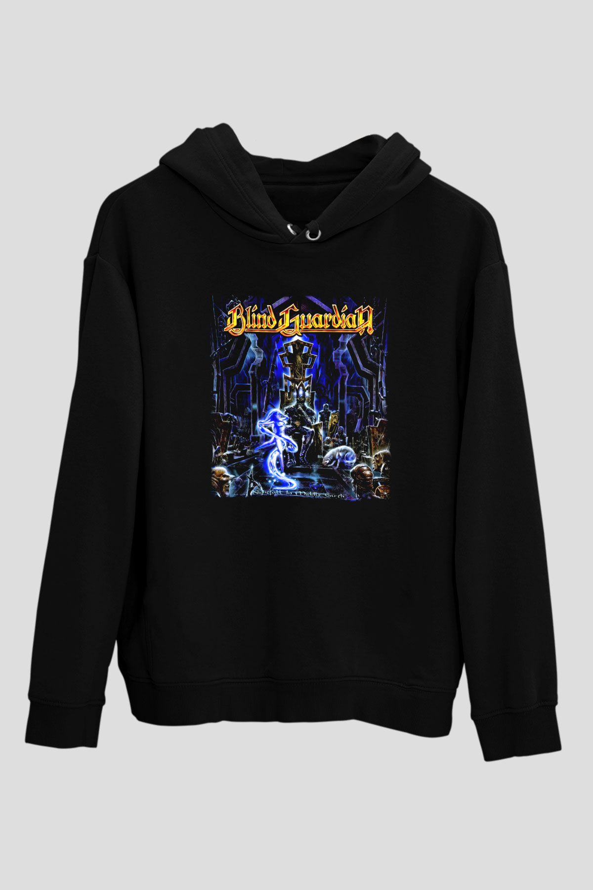 Blind Guardian Siyah Unisex Hoodie