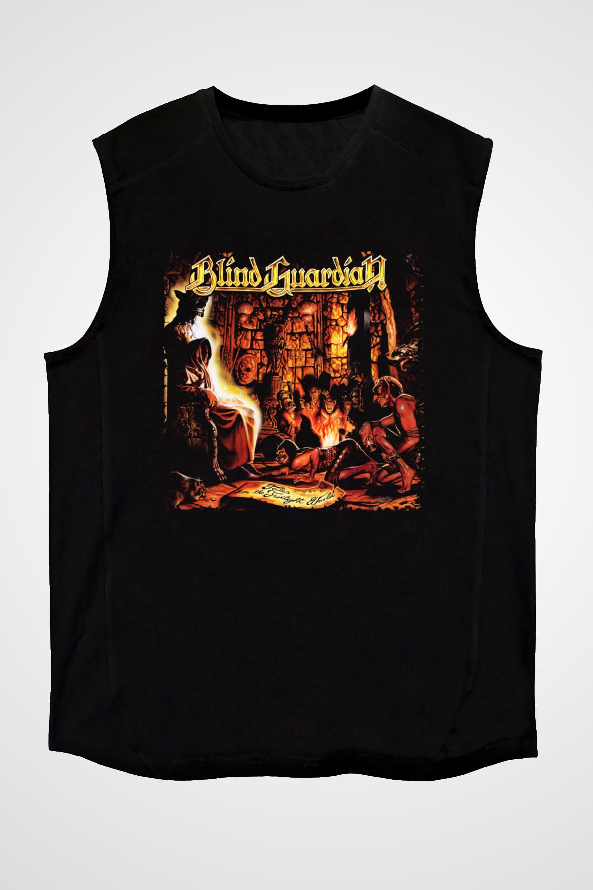 Blind Guardian Siyah Unisex Kolsuz Tişört