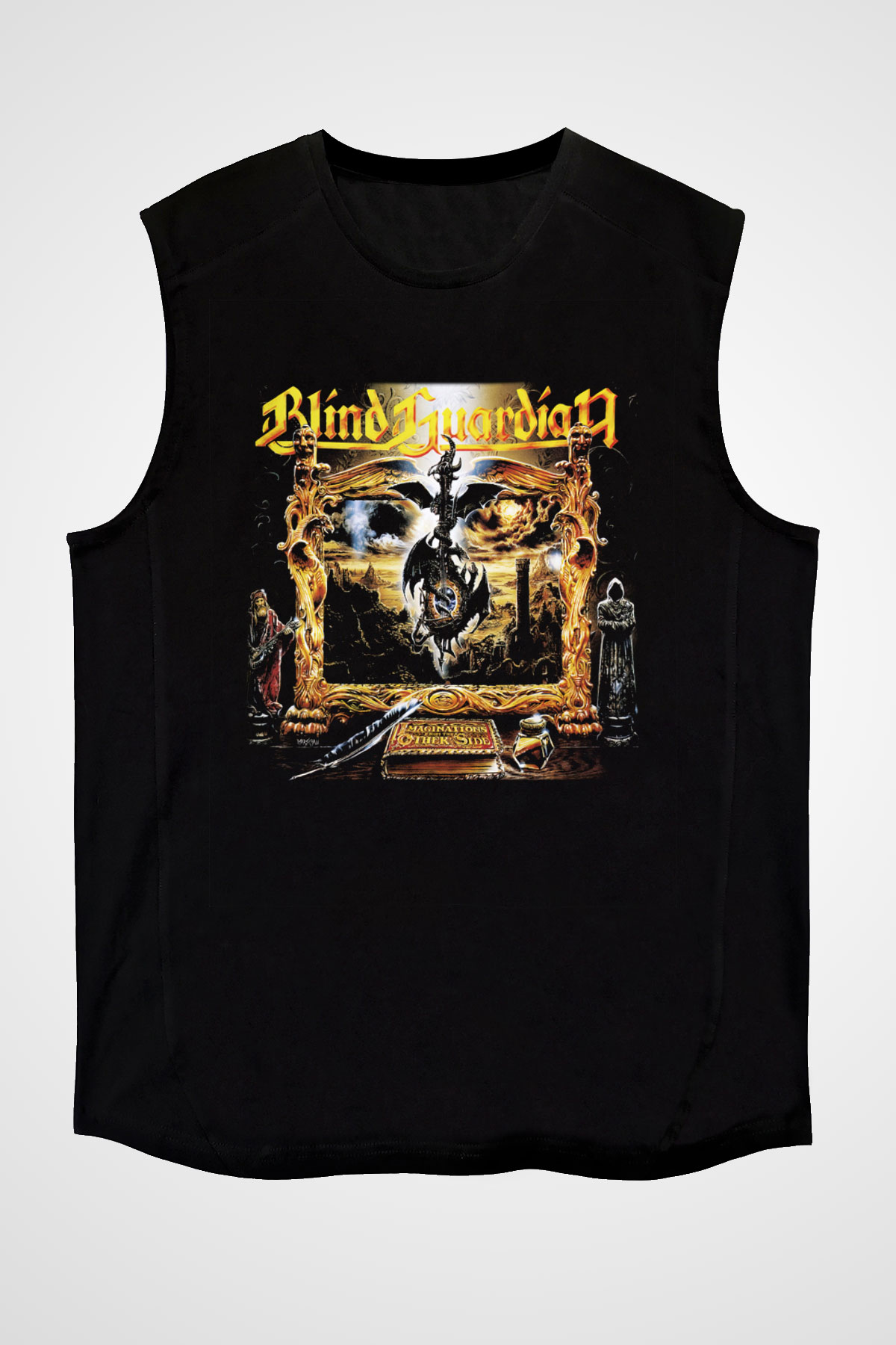 Blind Guardian Siyah Unisex Kolsuz Tişört