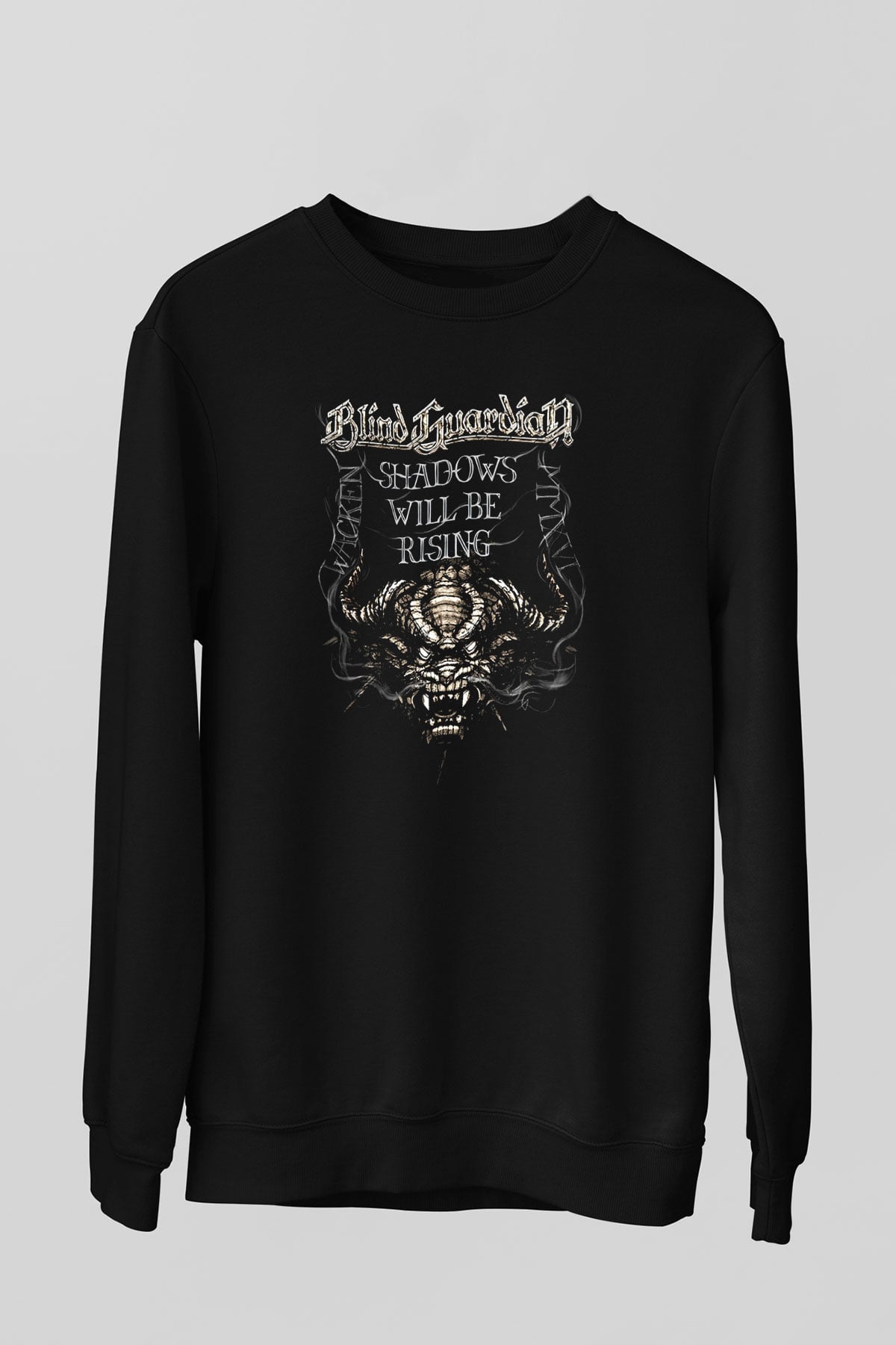 Blind Guardian Siyah Unisex Sweatshirt