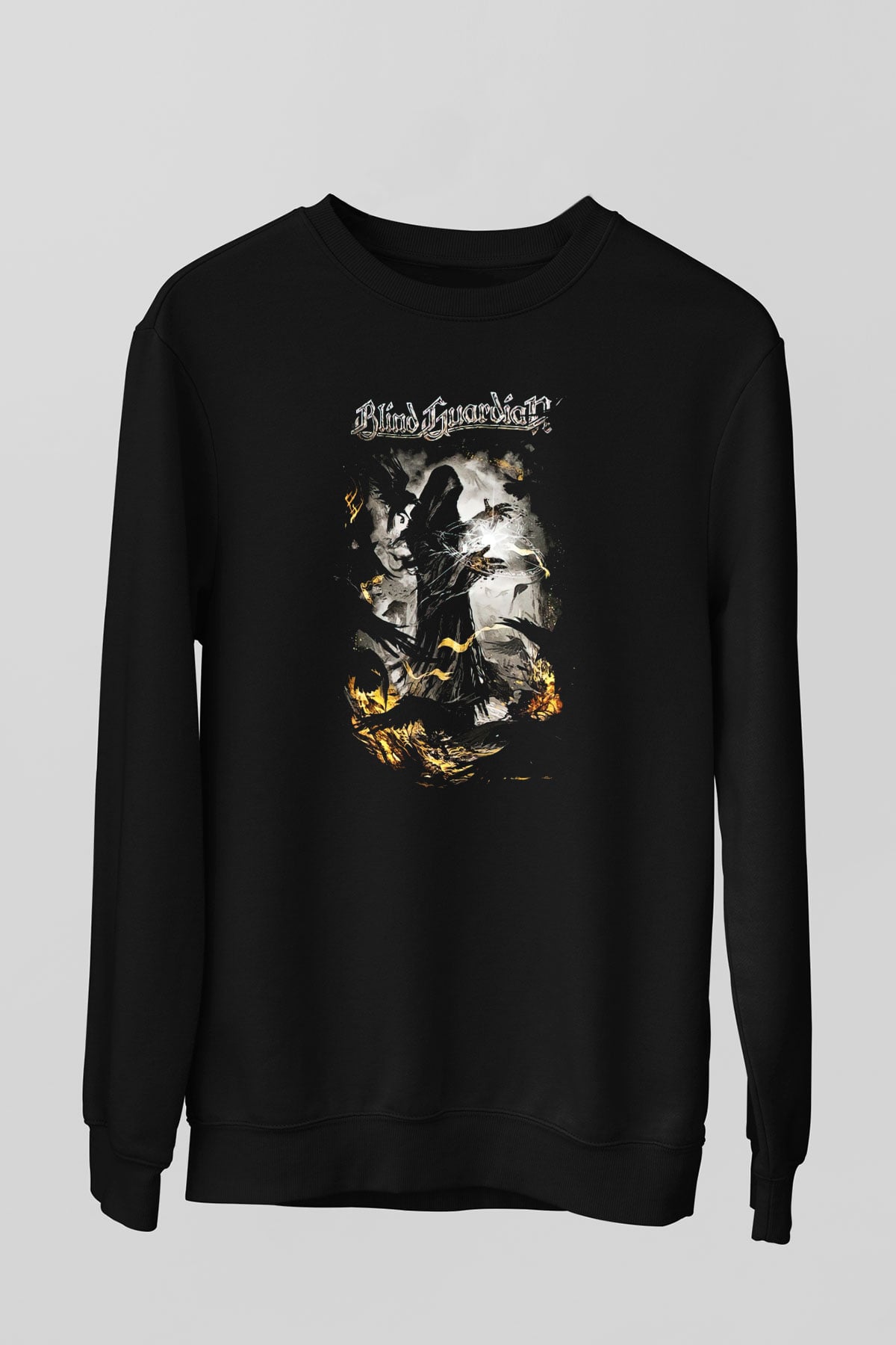 Blind Guardian Siyah Unisex Sweatshirt