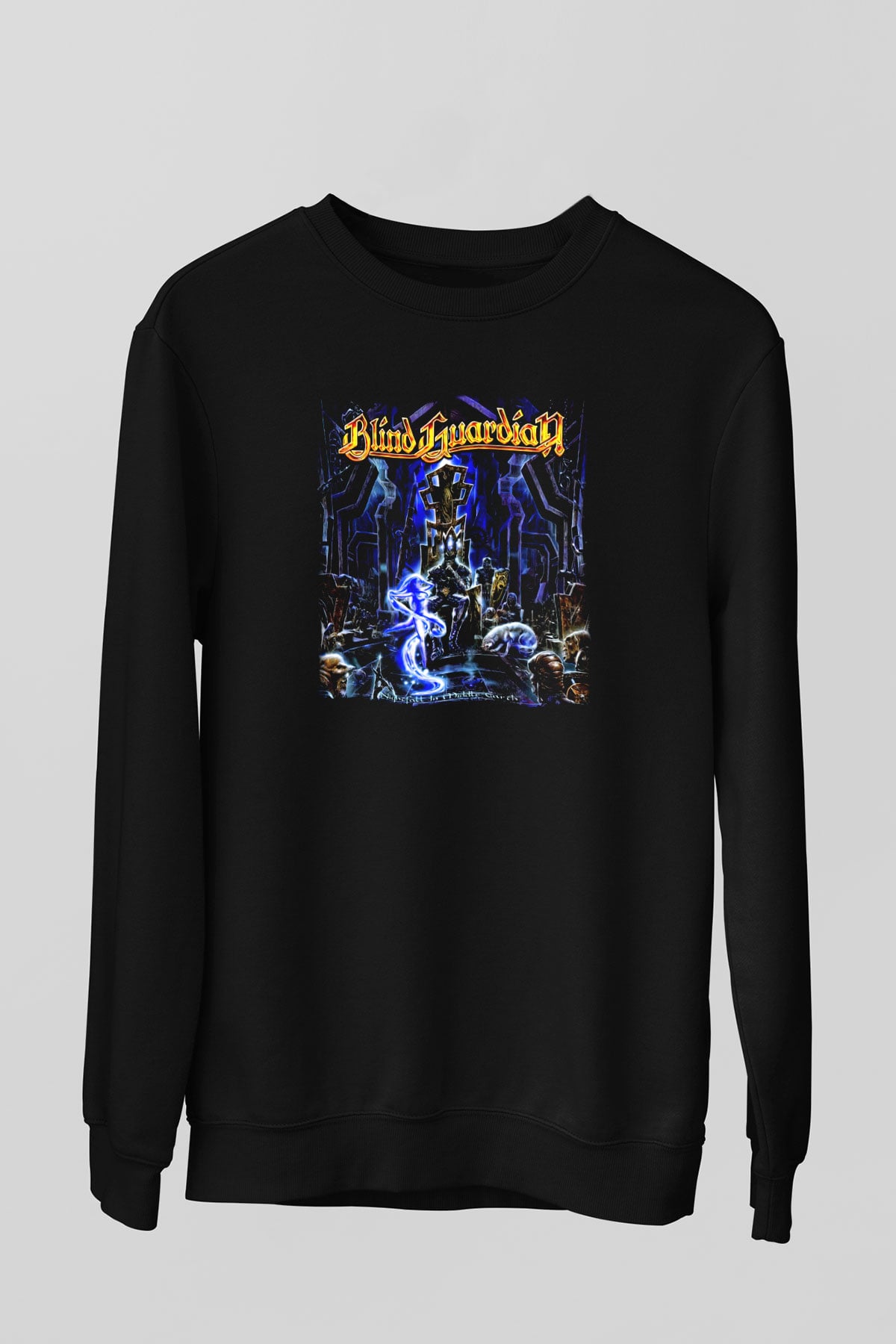 Blind Guardian Siyah Unisex Sweatshirt
