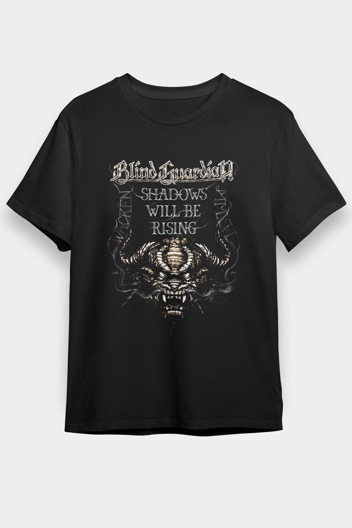 Blind Guardian Siyah Unisex Tişört T-Shirt - TişörtFabrikası