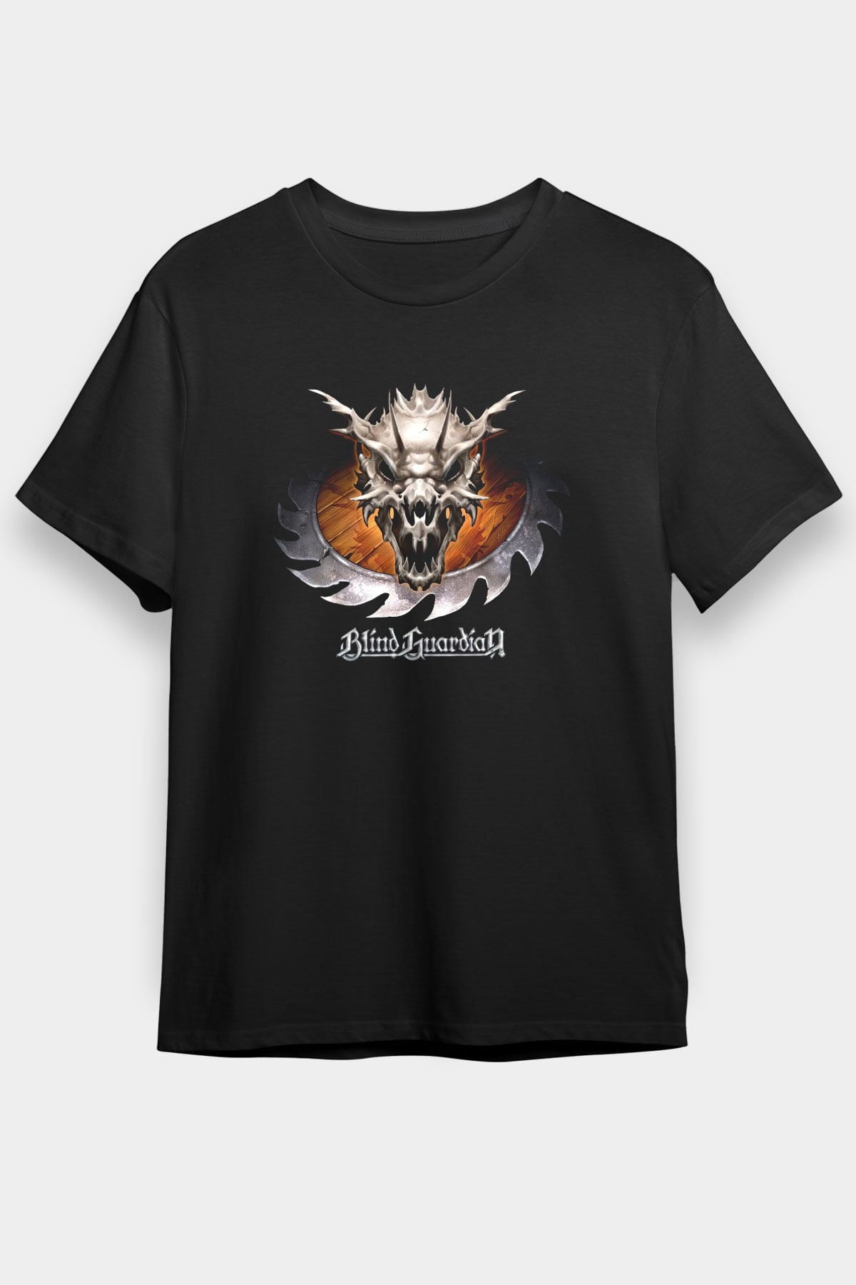 Blind Guardian Siyah Unisex Tişört T-Shirt - TişörtFabrikası