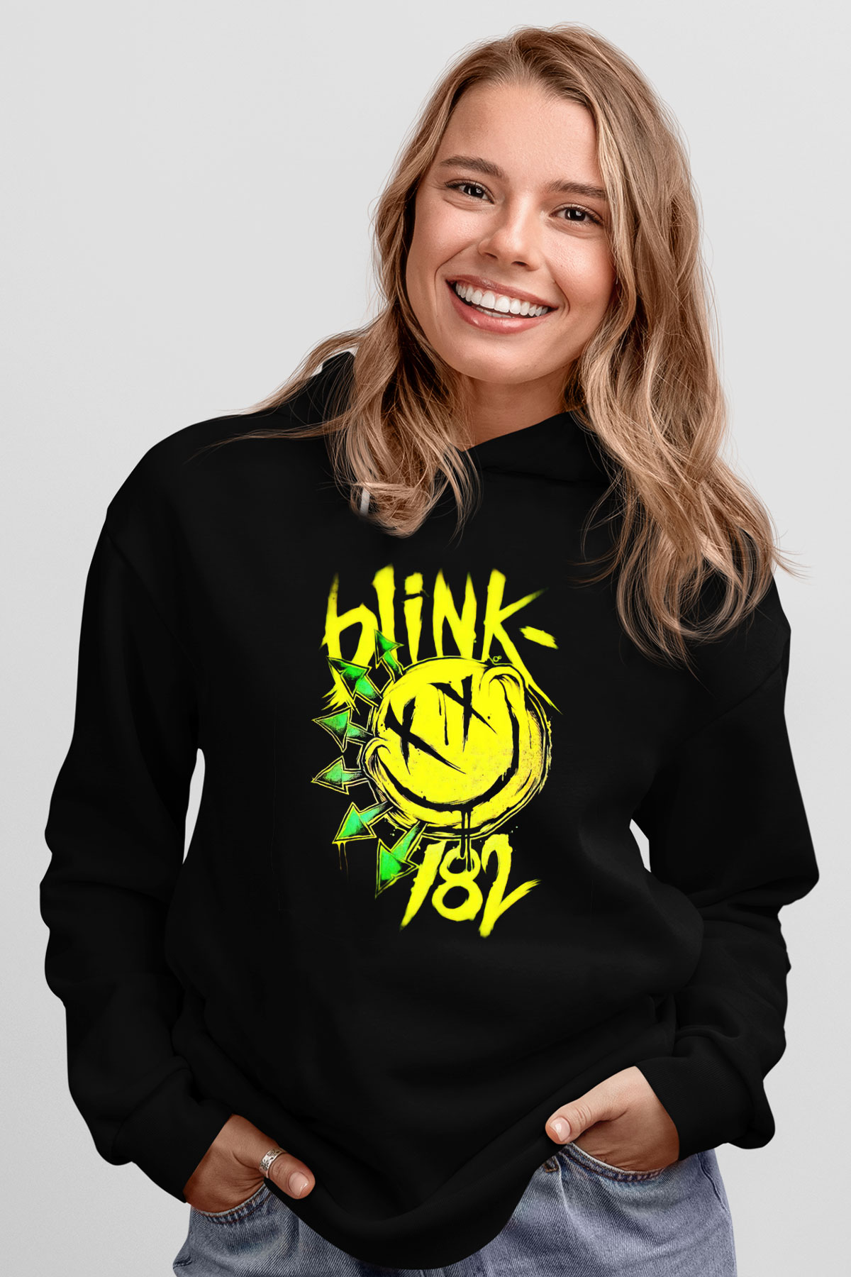 Blink 182 Siyah Unisex Hoodie