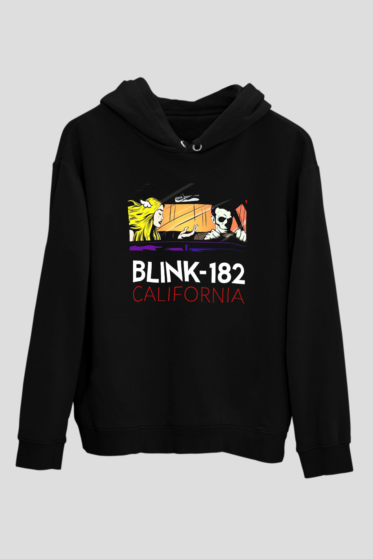 Blink 182 Siyah Unisex Hoodie