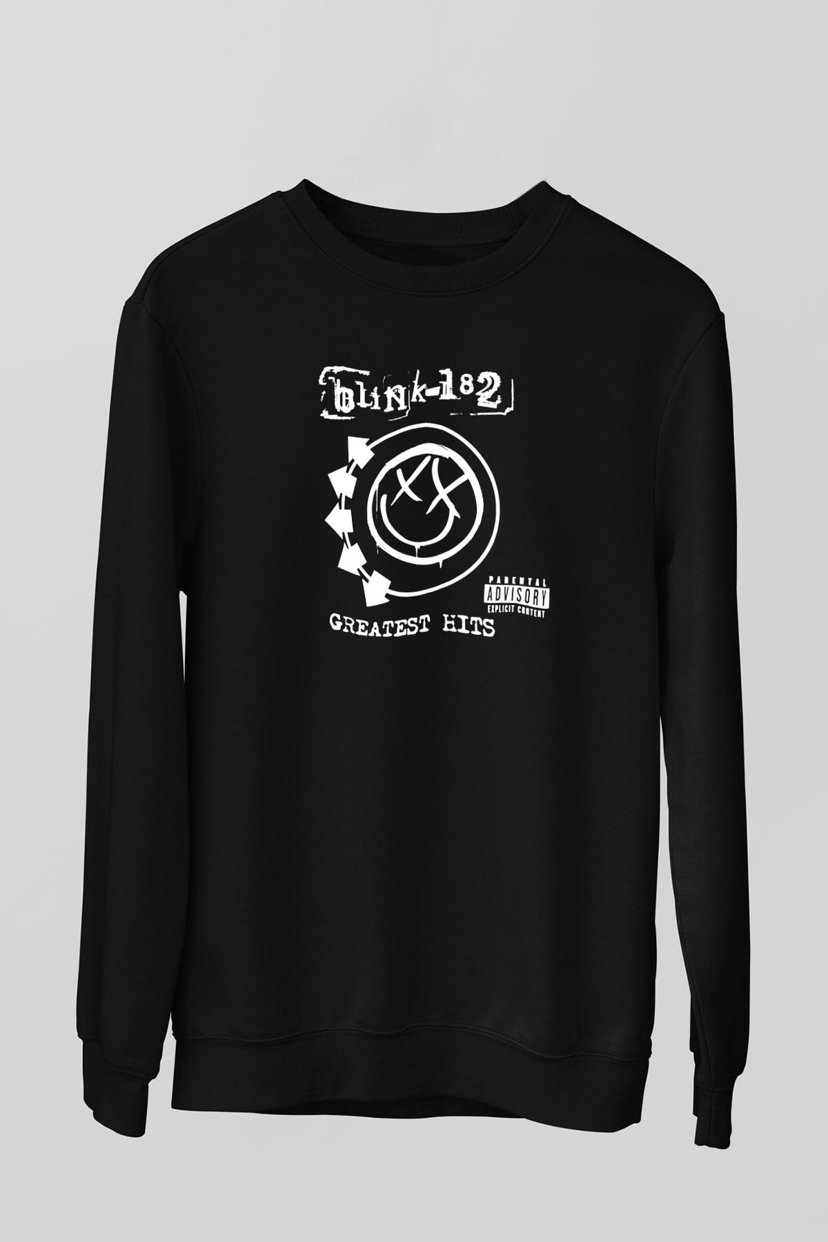 Blink 182 Siyah Unisex Sweatshirt