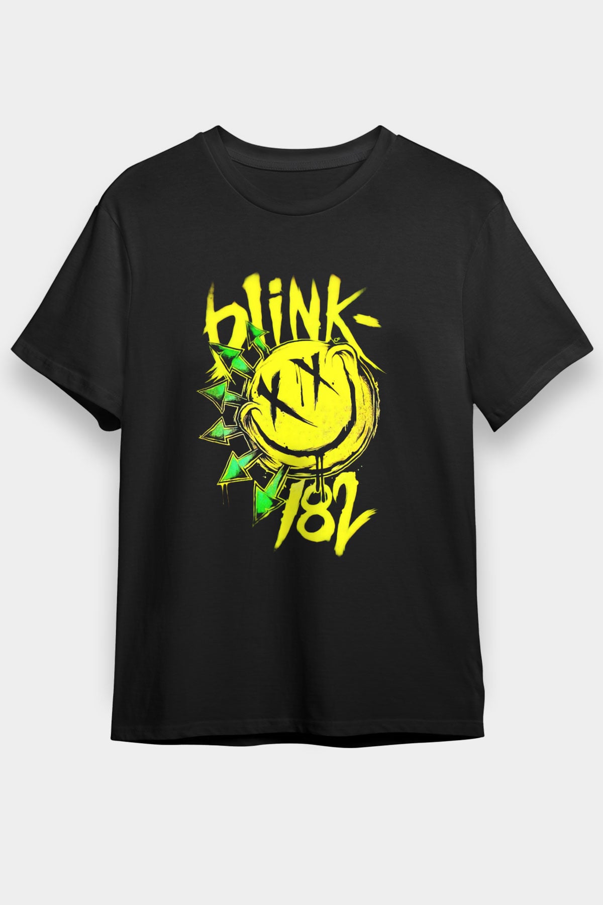 Blink 182 Siyah Unisex Tişört T-Shirt - TişörtFabrikası