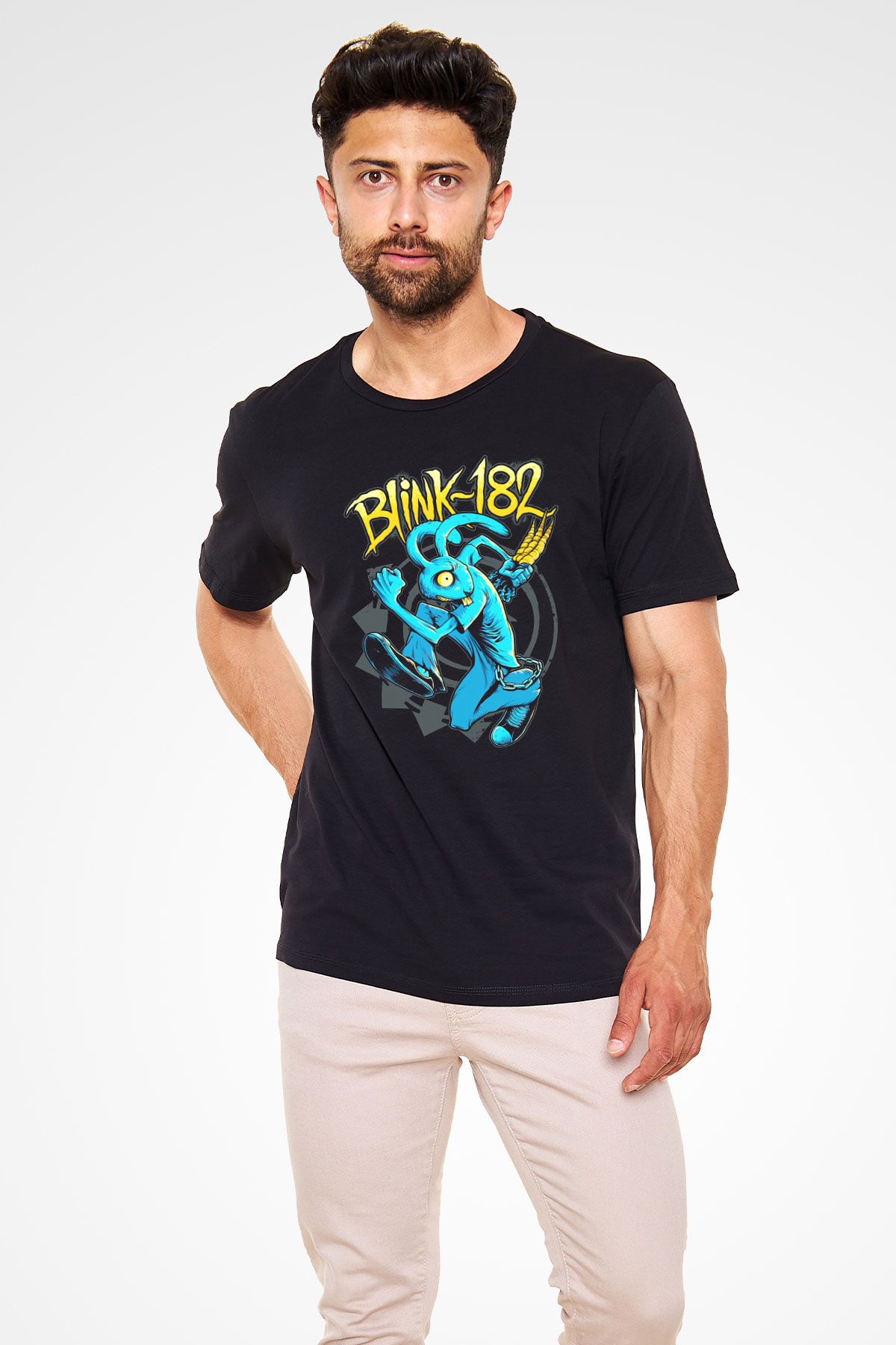 Blink 182 Siyah Unisex Tişört T-Shirt - TişörtFabrikası