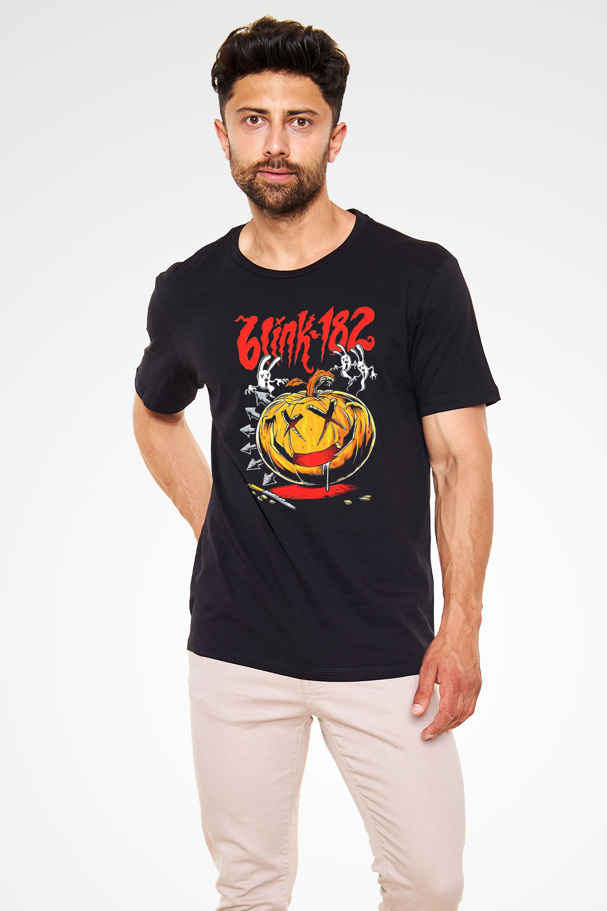 Blink 182 Siyah Unisex Tişört T-Shirt - TişörtFabrikası