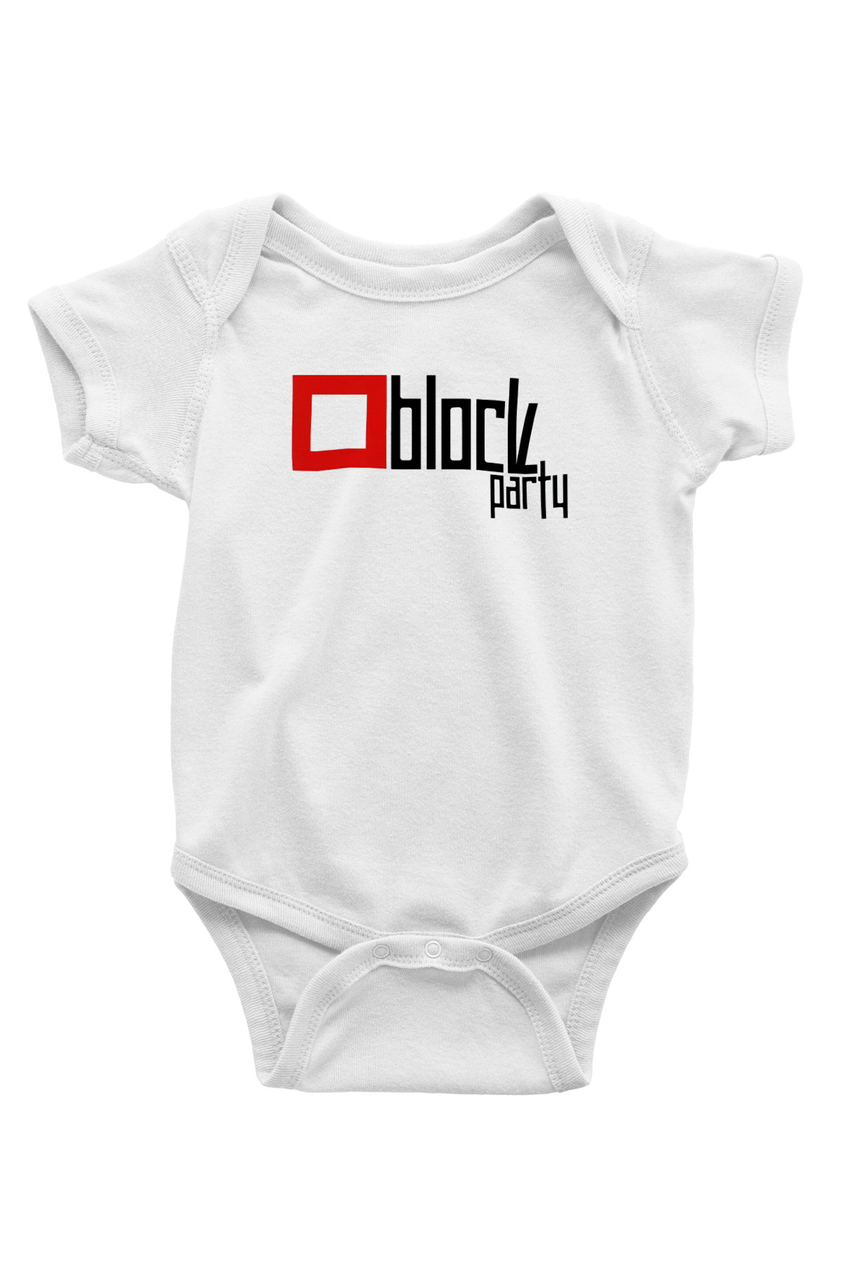 Bloc Party Beyaz Bebek Body - Zıbın