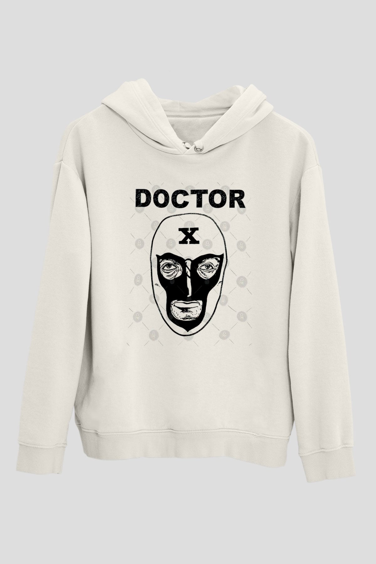 Blondie - Debbie Harry Baskılı Beyaz Unisex Kapüşonlu Sweatshirt