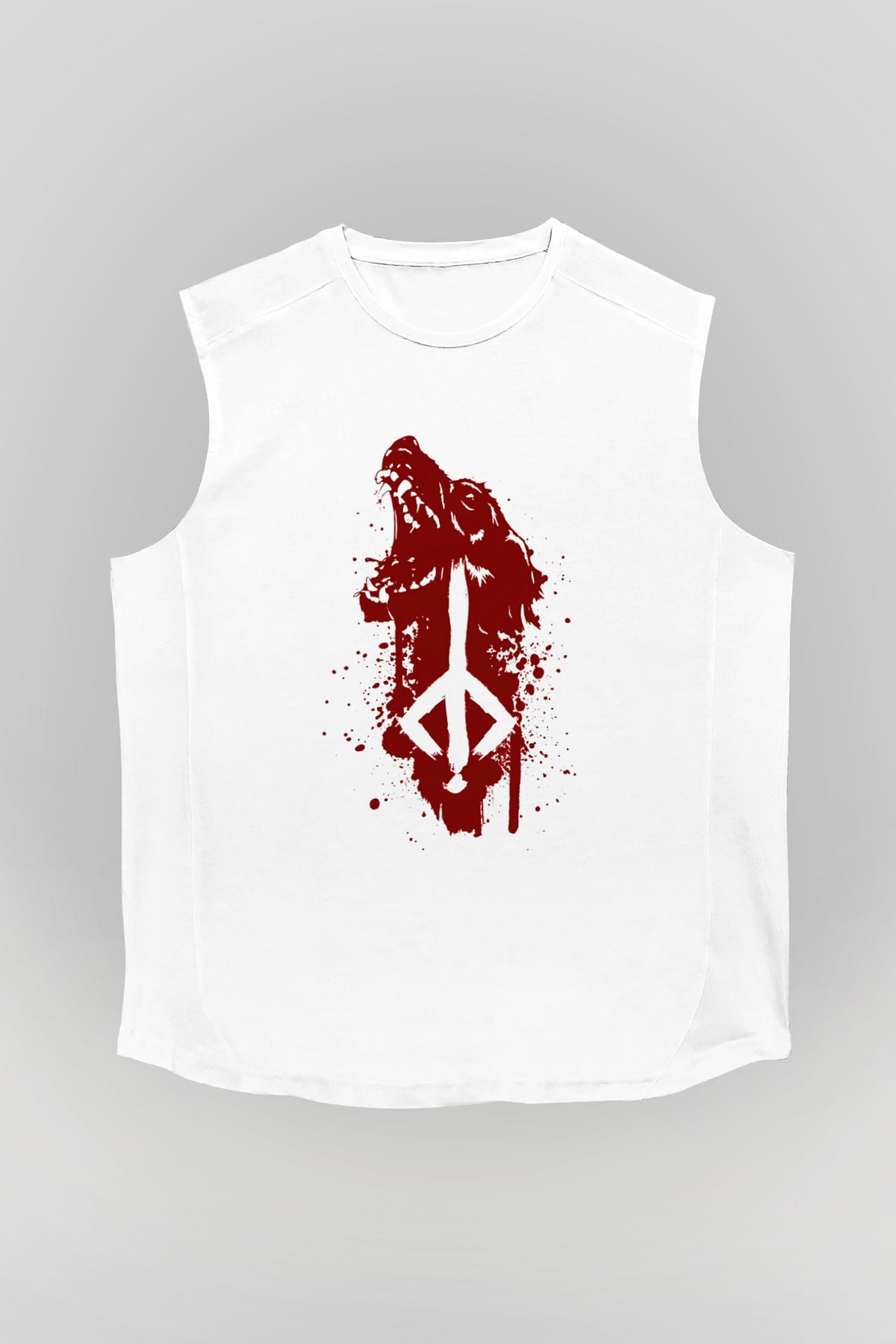 Bloodborne Beyaz Unisex Kolsuz Tişört
