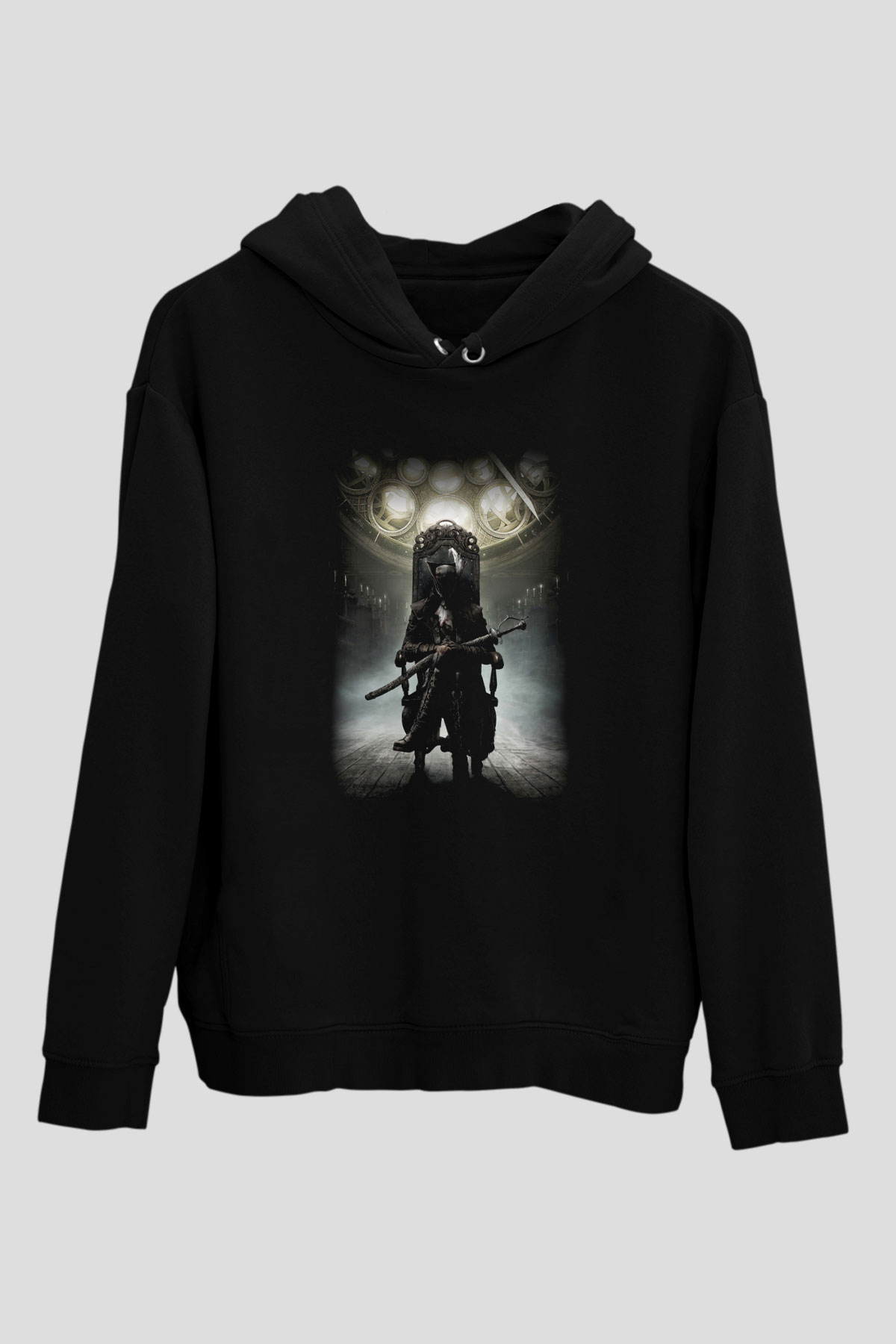 Bloodborne Siyah Unisex Hoodie