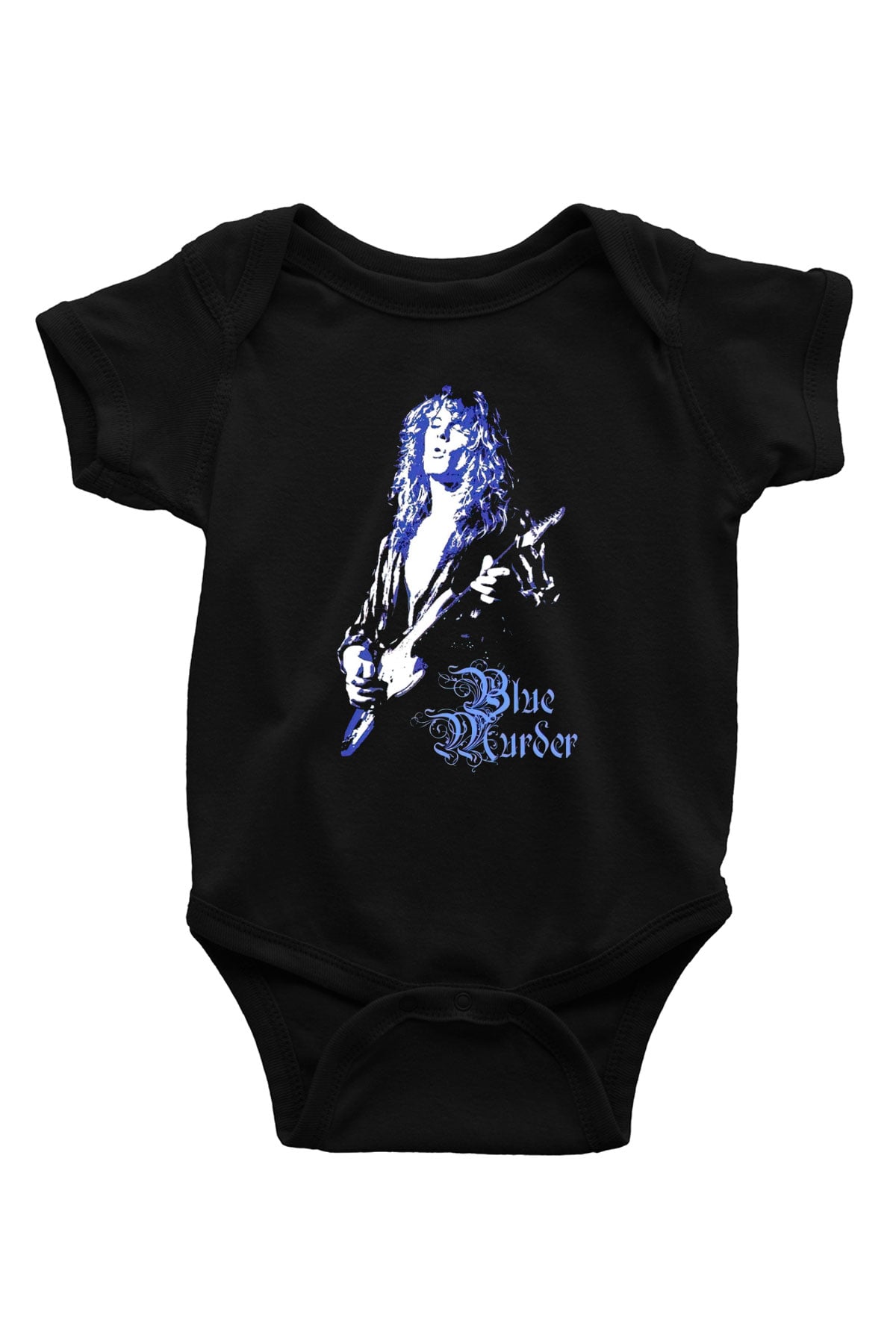Blue Murder Siyah Bebek Body - Zıbın