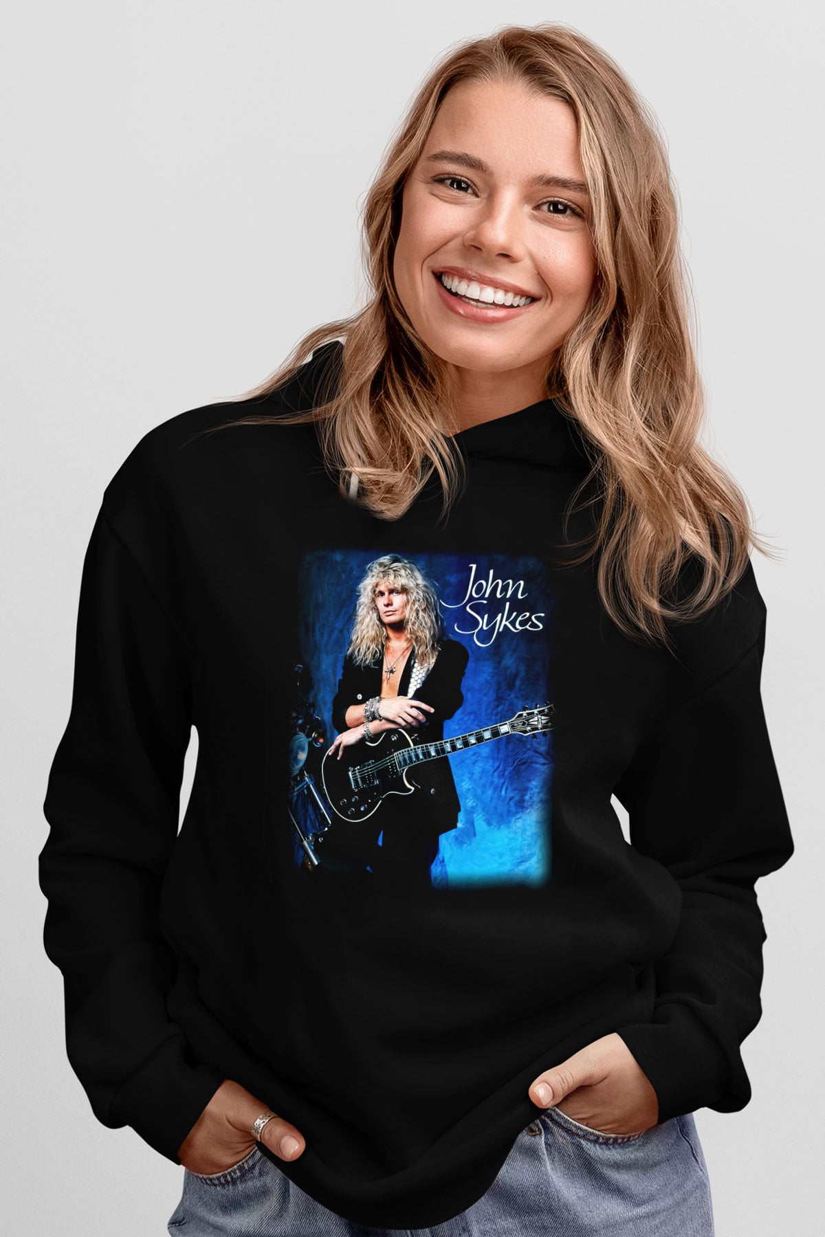 Blue Murder Siyah Unisex Hoodie