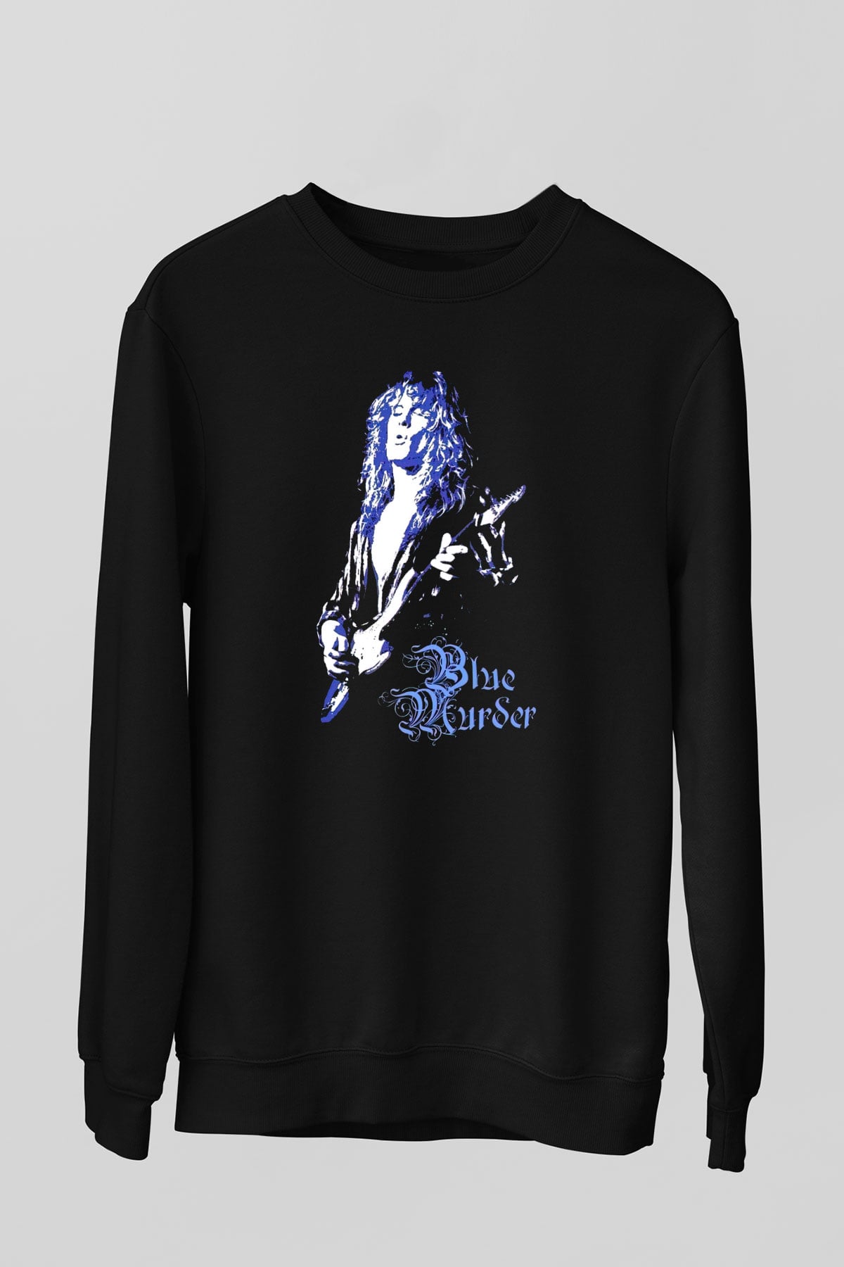 Blue Murder Siyah Unisex Sweatshirt