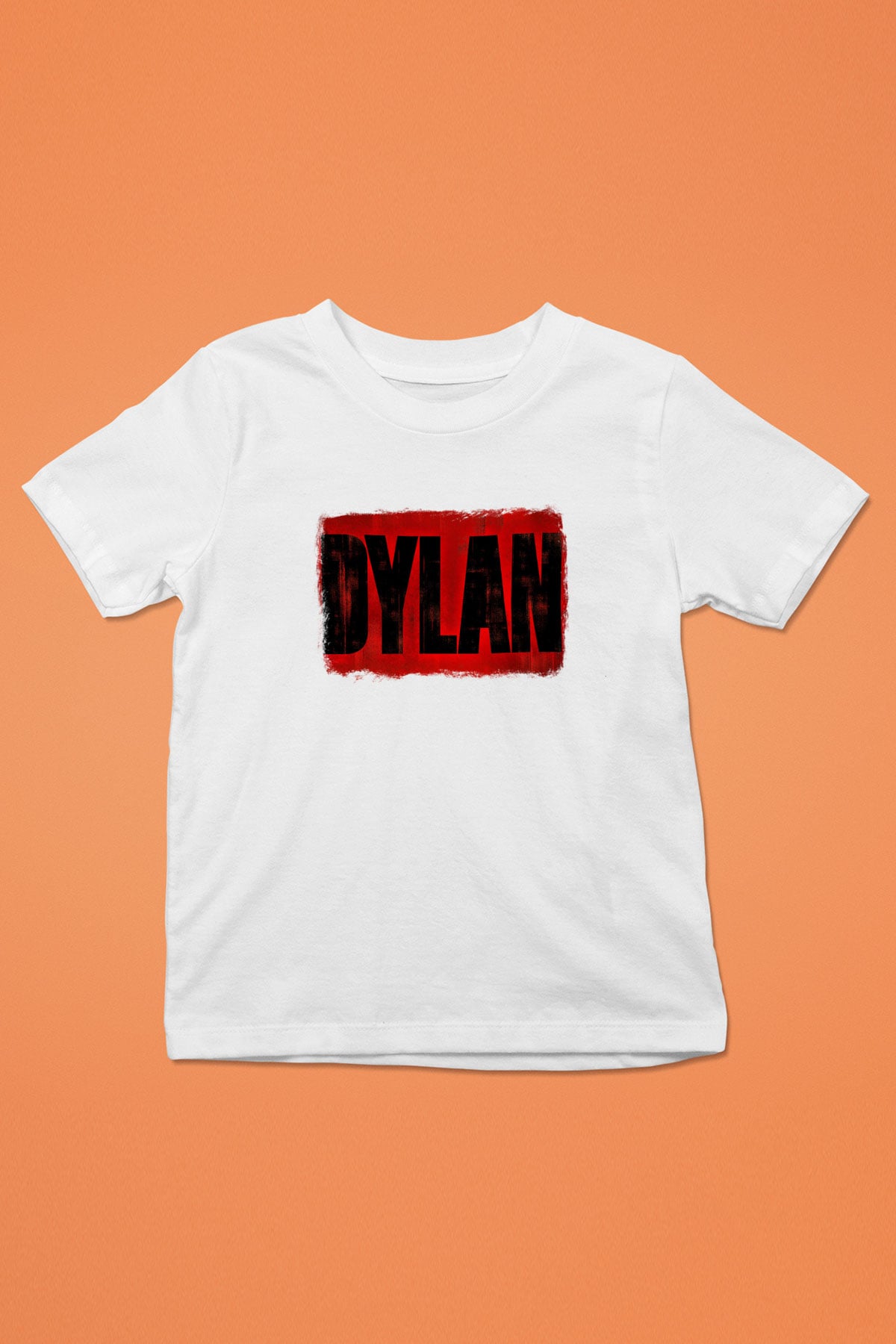 Bob Dylan Baskılı Unisex Beyaz Çocuk Tişört