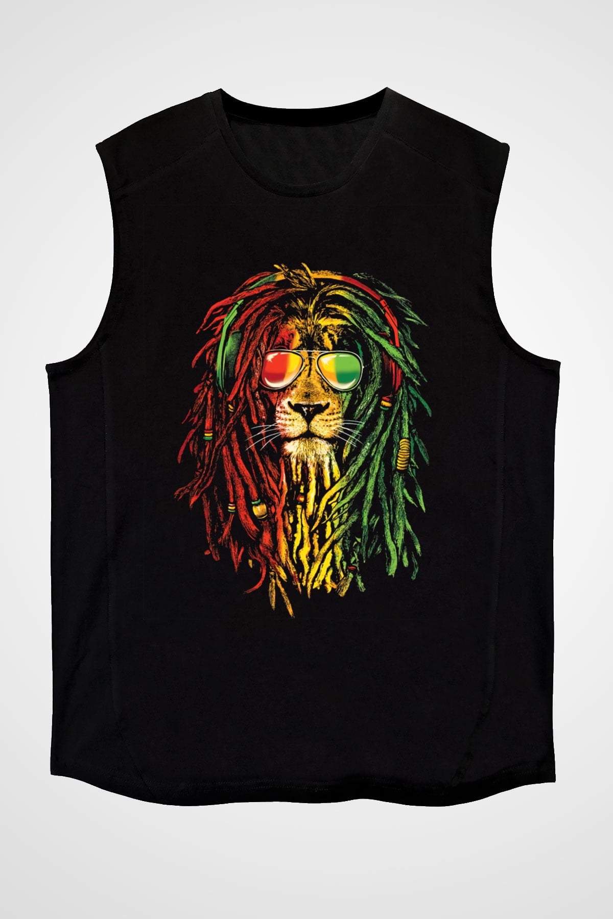 Bob Marley Siyah Unisex Kolsuz Tişört