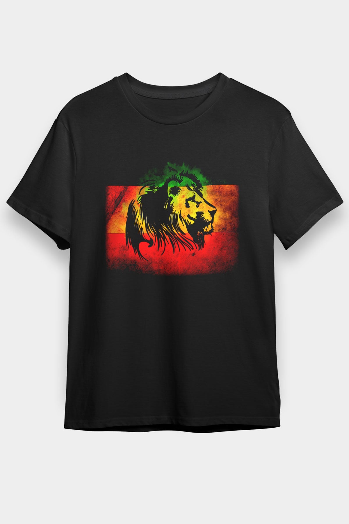 Bob Marley Siyah Unisex Tişört T-Shirt - TişörtFabrikası