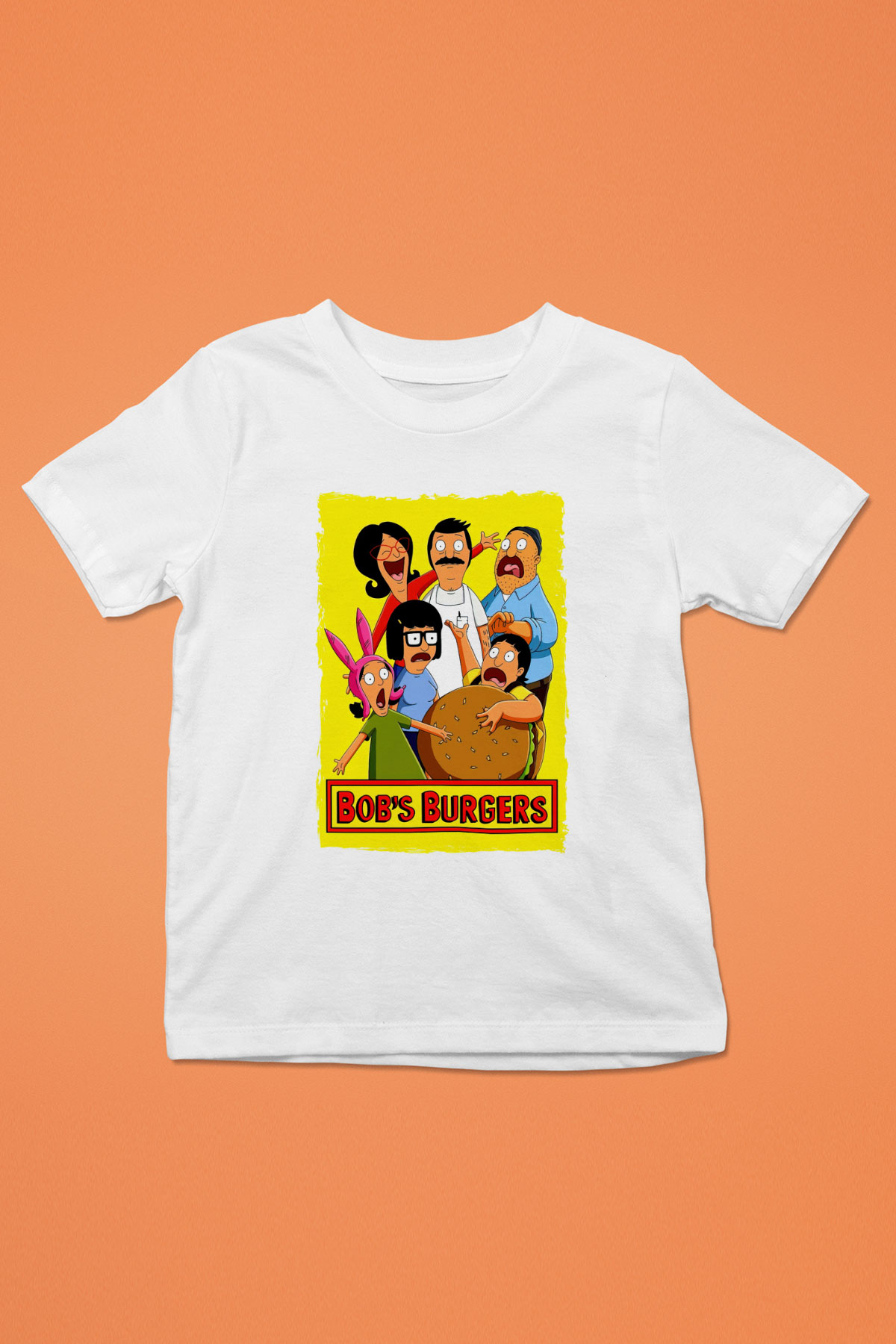 Bob's Burgers Beyaz Unisex Çocuk Tişört