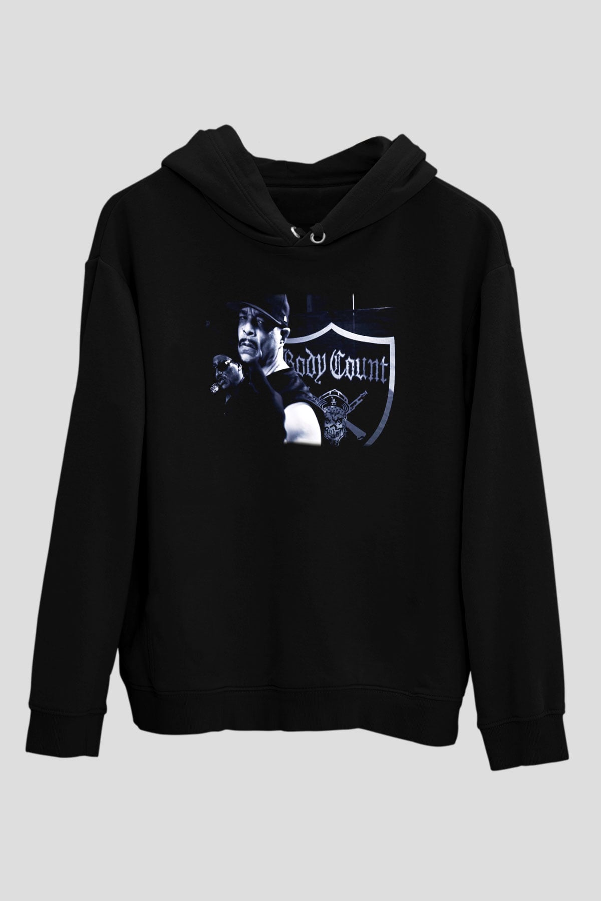 Body Count Siyah Unisex Hoodie