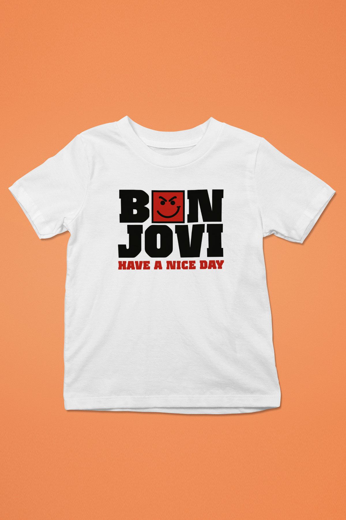 Bon Jovi Have A Nice Day Beyaz Unisex Çocuk Tişört
